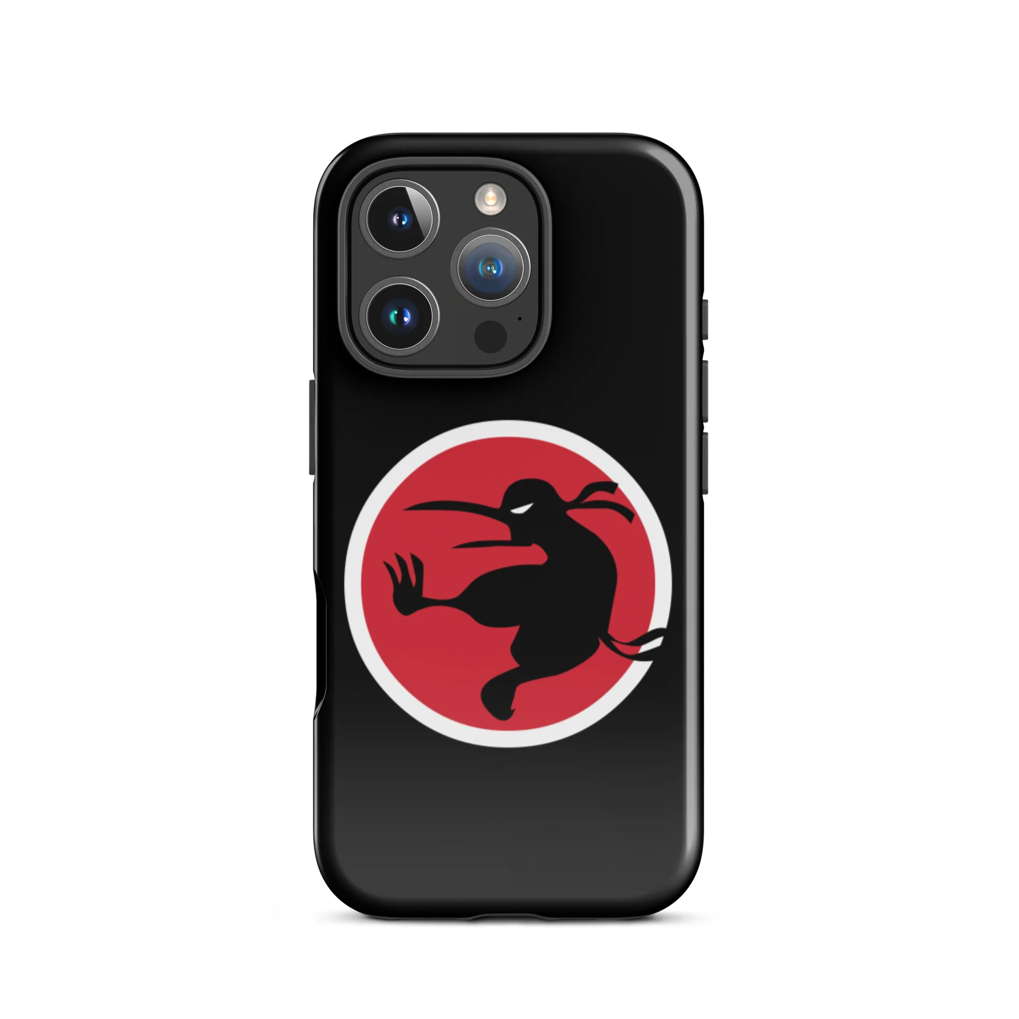 Ninja Kiwi Logo iPhone Case (Tough) - Image 44