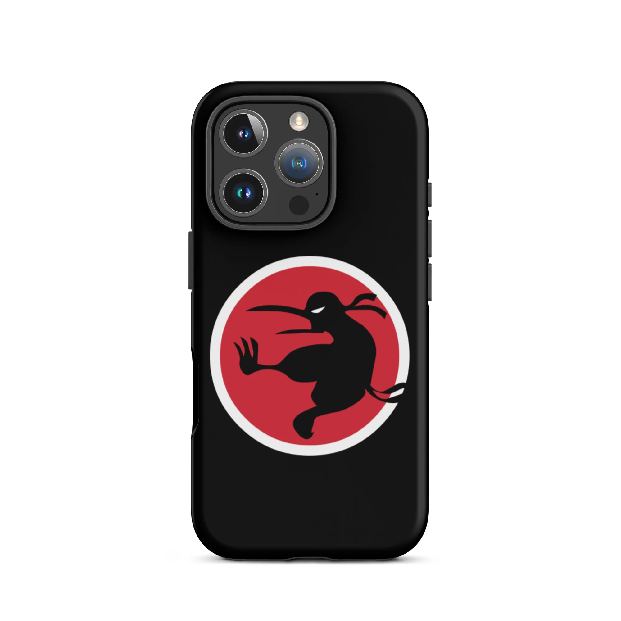 Ninja Kiwi Logo iPhone Case (Tough) - Image 45