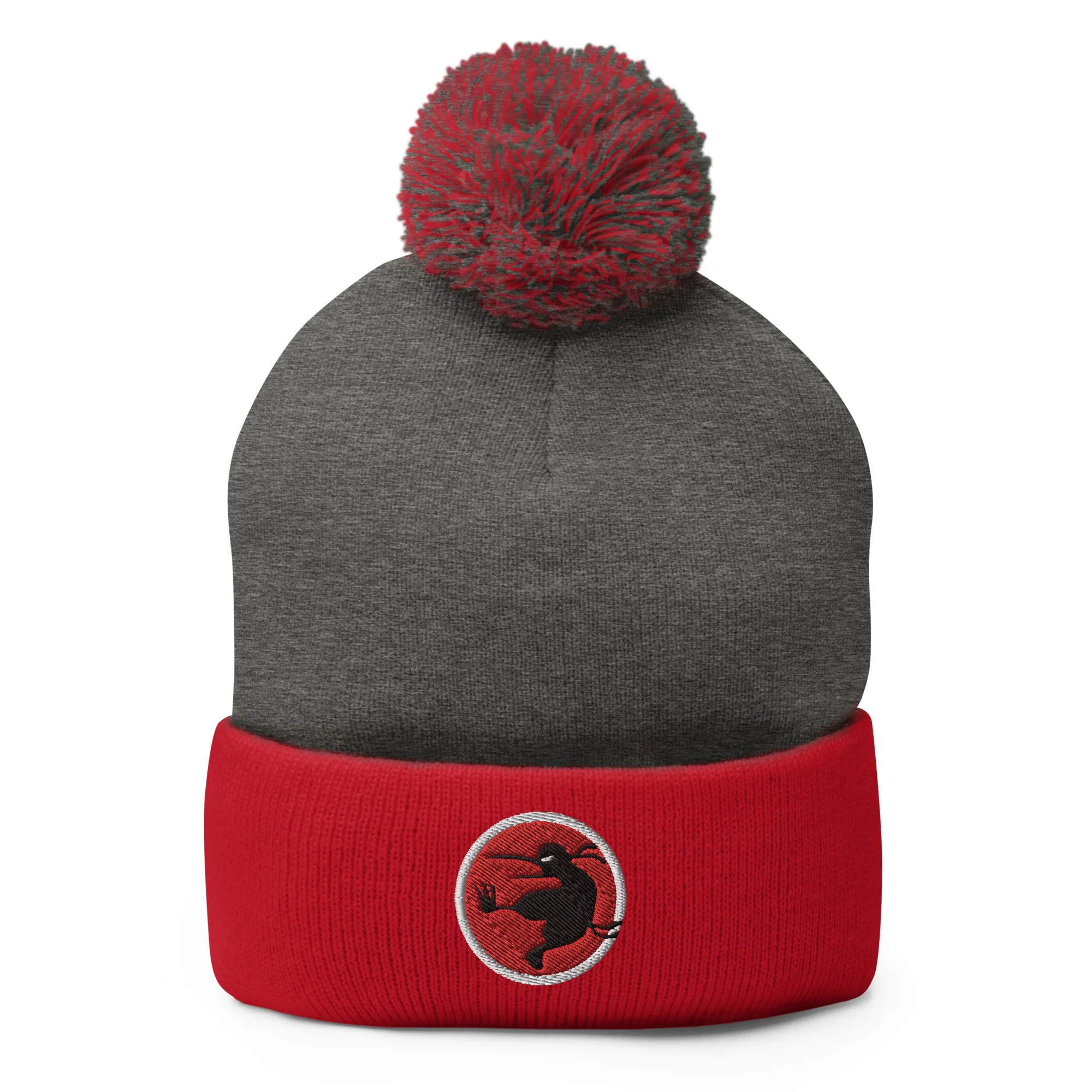 Ninja Kiwi Logo Pom-Pom Beanie - Image 14