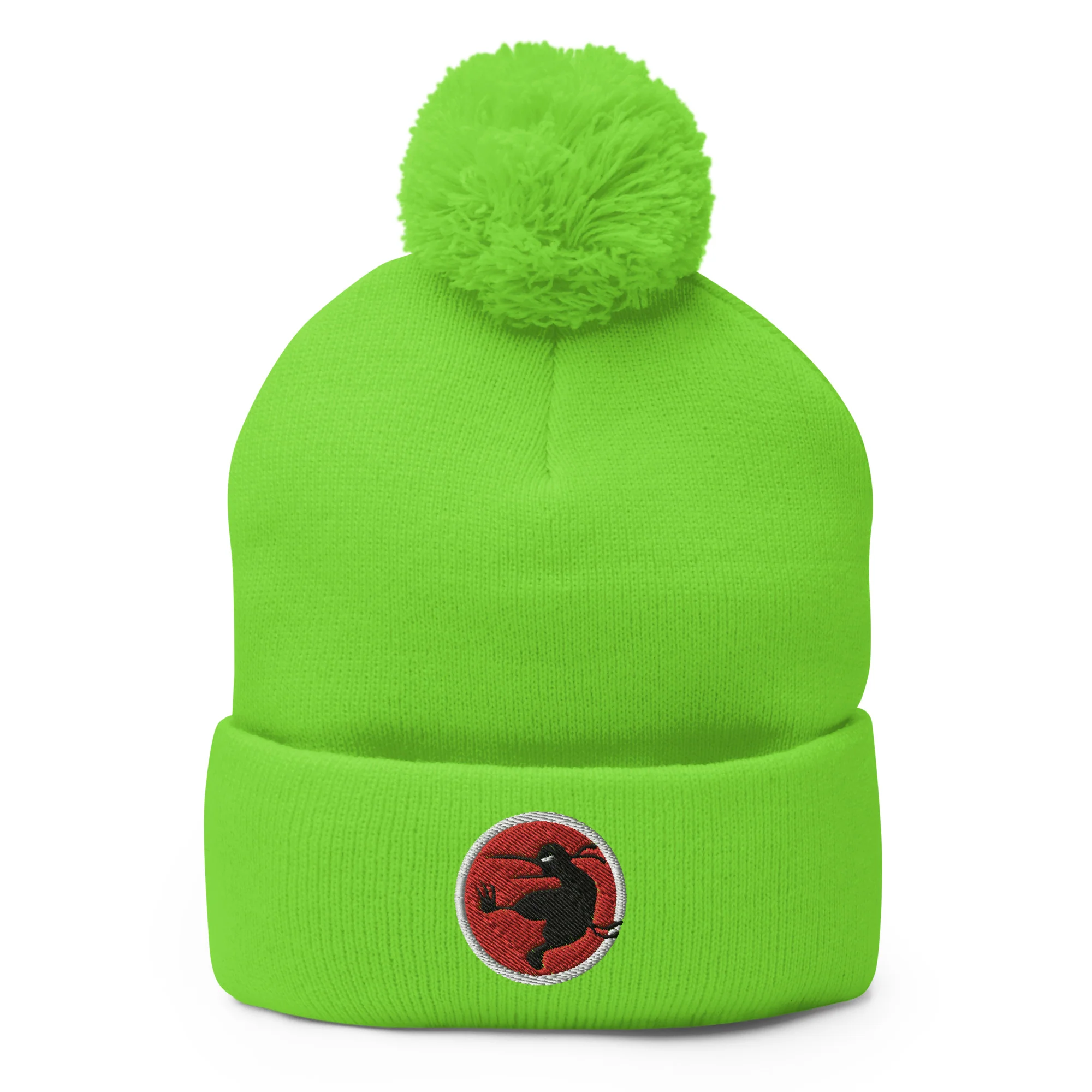 Ninja Kiwi Logo Pom-Pom Beanie - Image 18