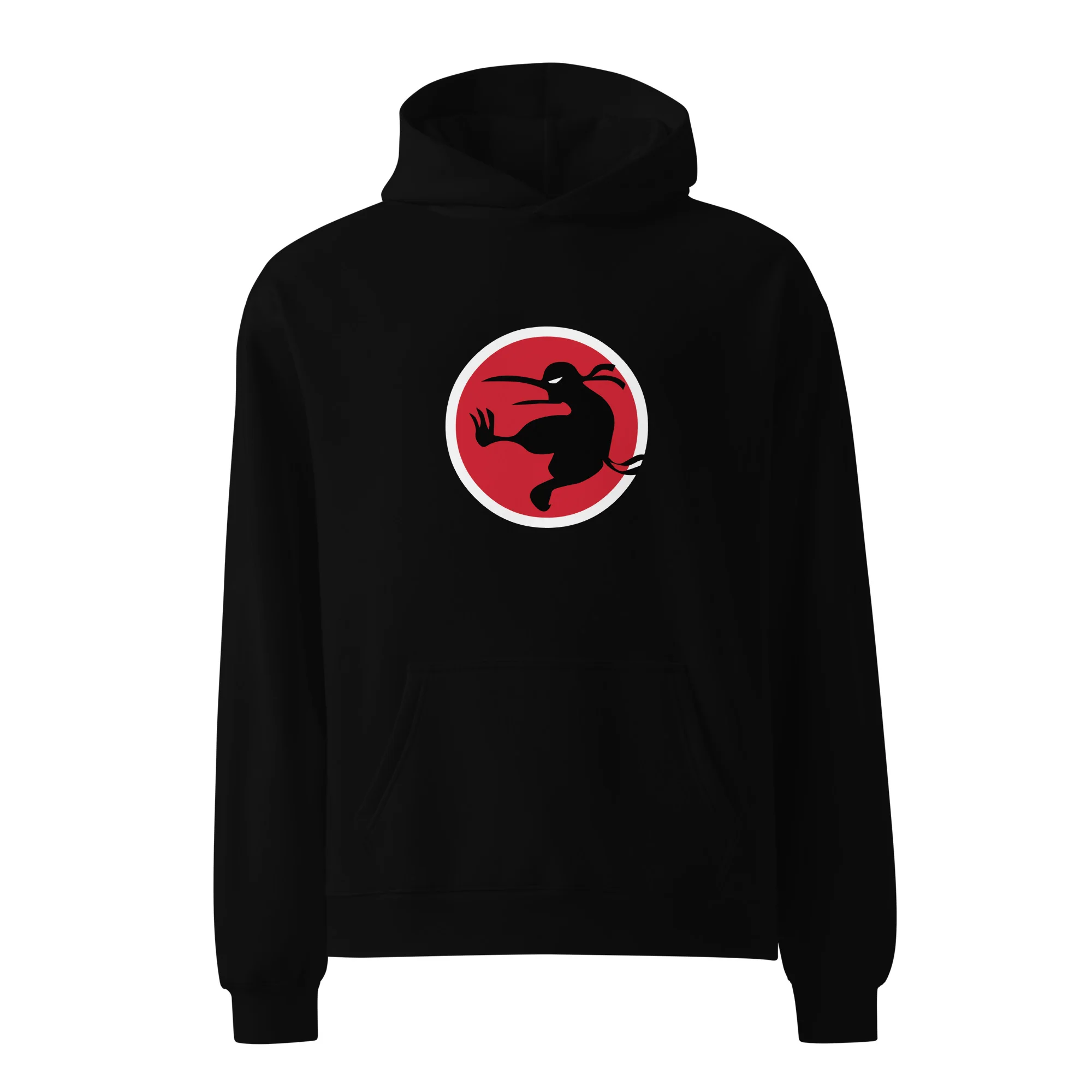 Ninja Kiwi Logo Premium Oversized Hoodie (Unisex) - Image 6