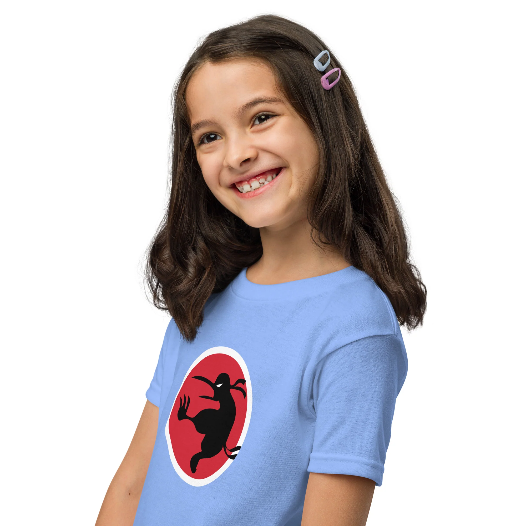Ninja Kiwi Logo Premium Sports Shirt (Youth) - Image 5
