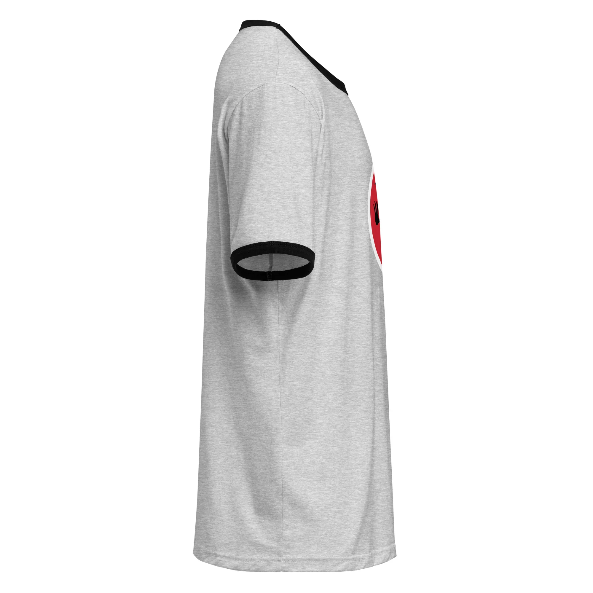 Ninja Kiwi Logo Ringer Shirt (Unisex) - Image 6