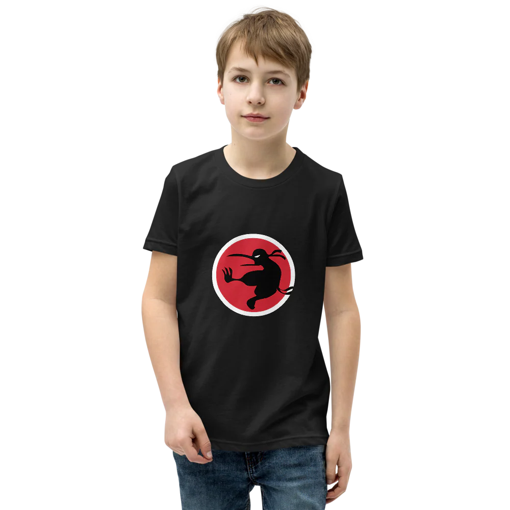 Ninja Kiwi Logo Shirt (Youth) - Image 3