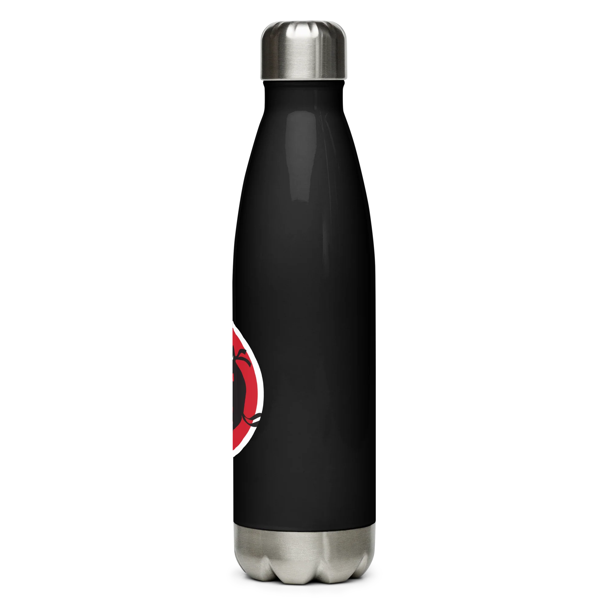Ninja Kiwi Logo Stainless Steel Water Bottle - Image 4