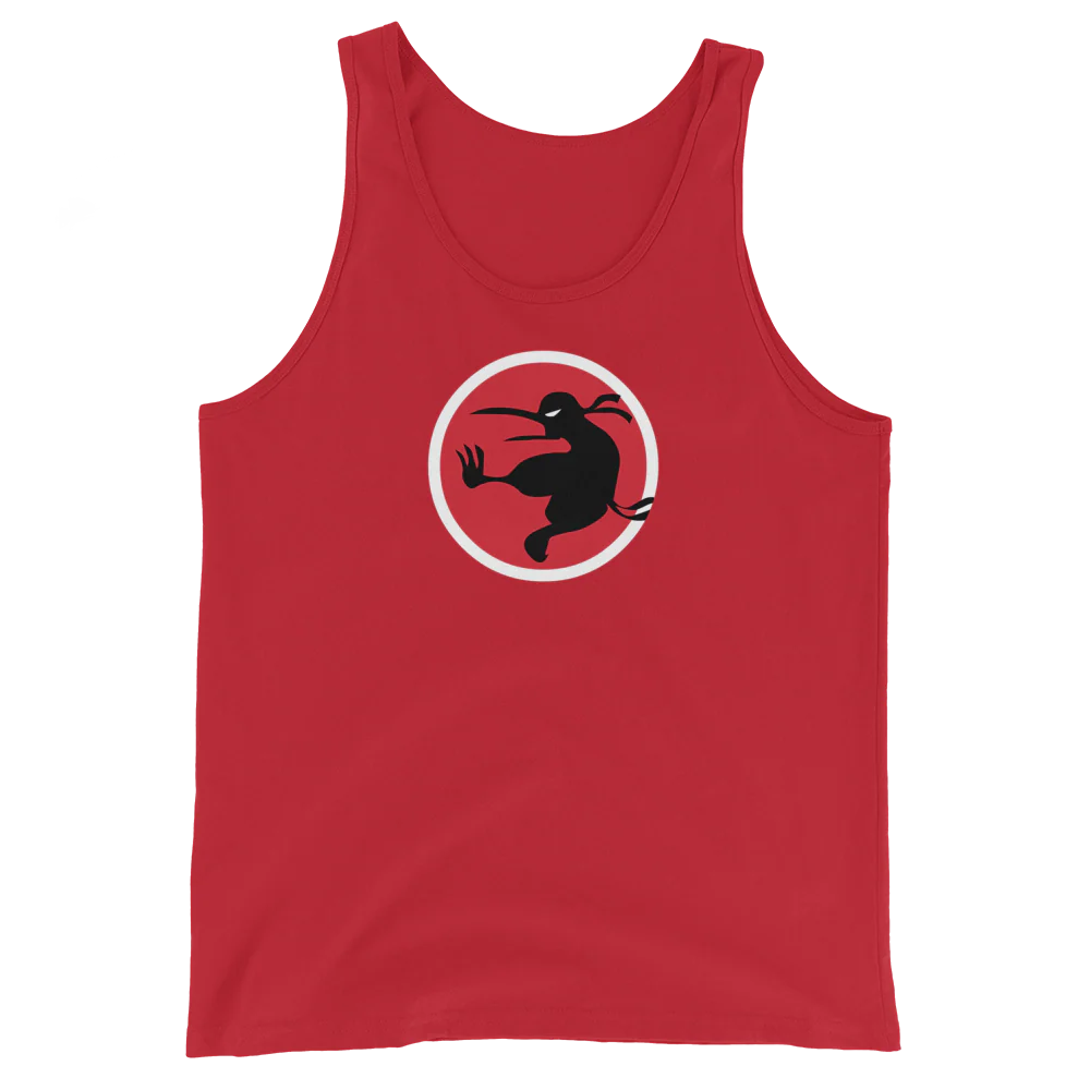 Ninja Kiwi Logo Tank Top (Unisex) - Image 4