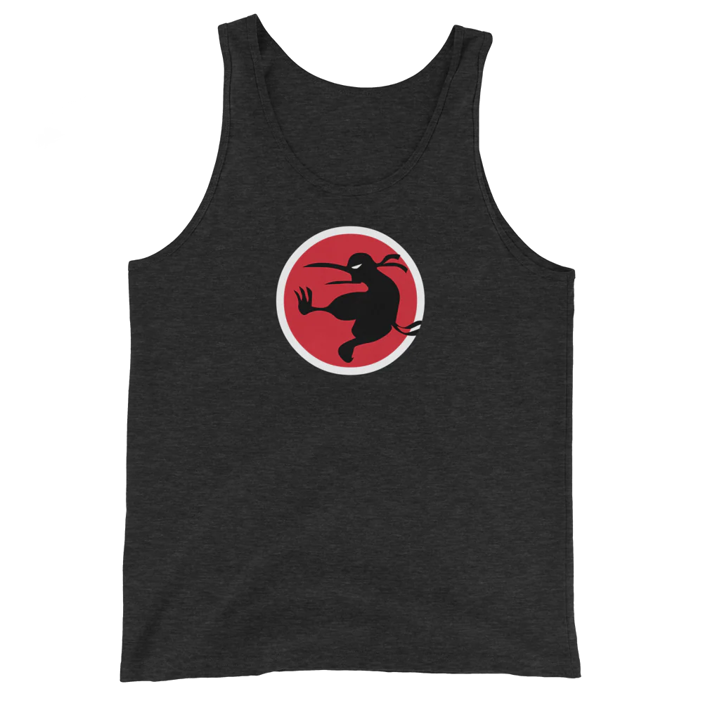 Ninja Kiwi Logo Tank Top (Unisex) - Image 5