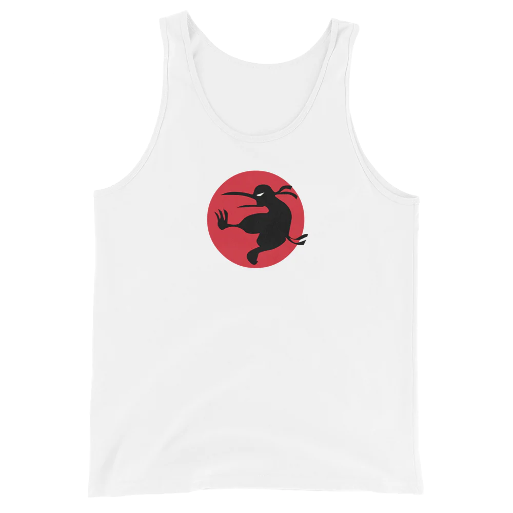 Ninja Kiwi Logo Tank Top (Unisex) - Image 8