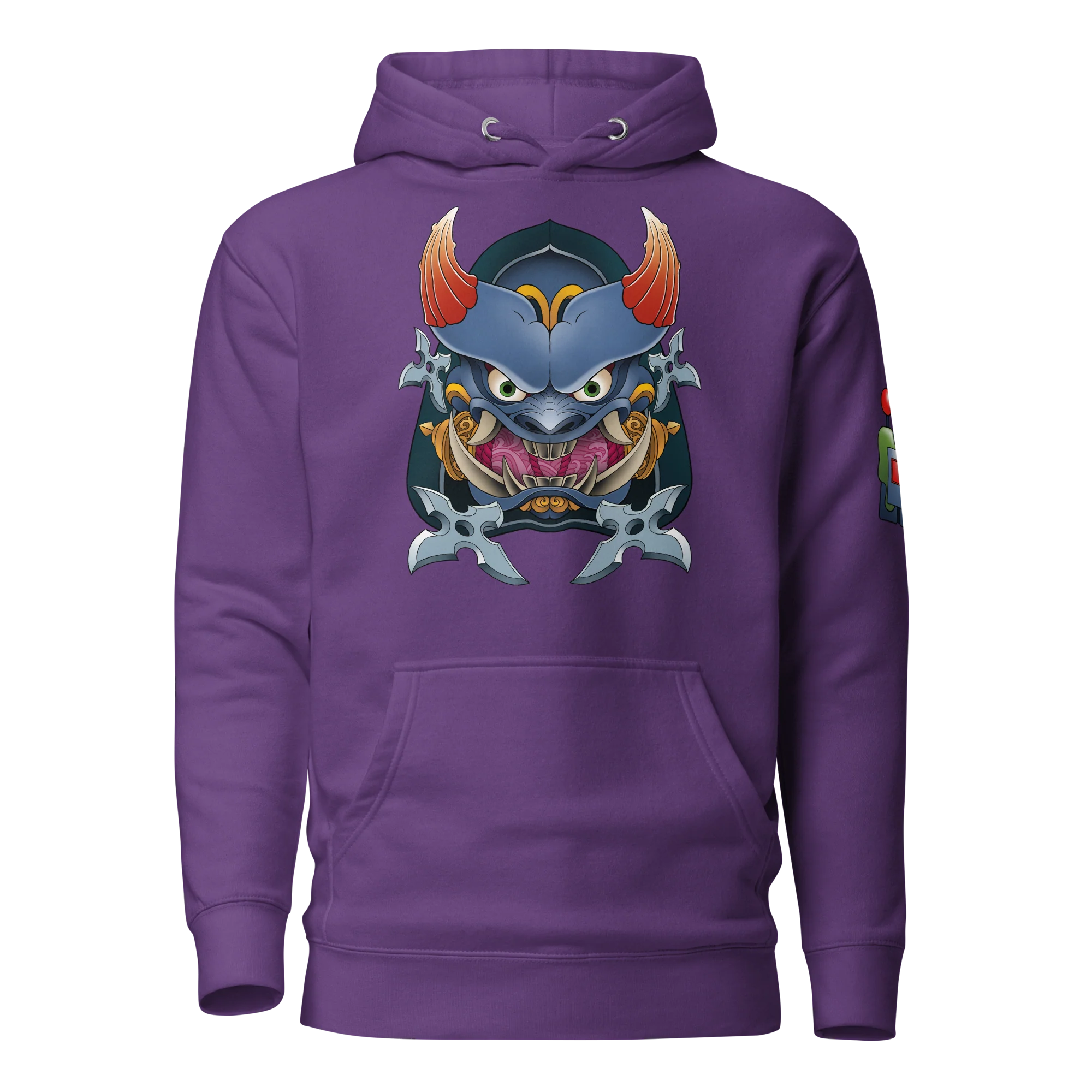 Ninja Master Bomber Hoodie | Front Print (Unisex) - Image 12