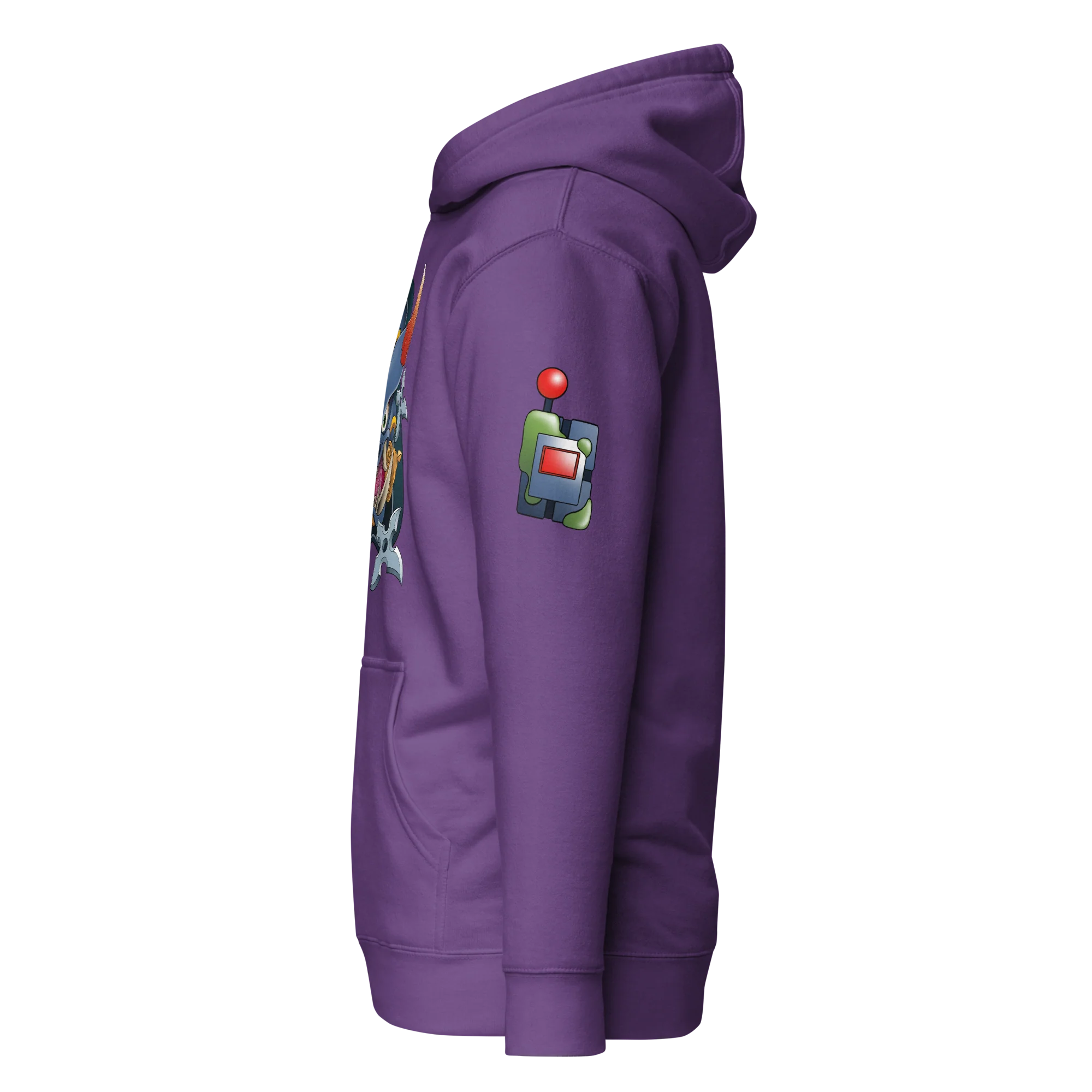 Ninja Master Bomber Hoodie | Front Print (Unisex) - Image 13