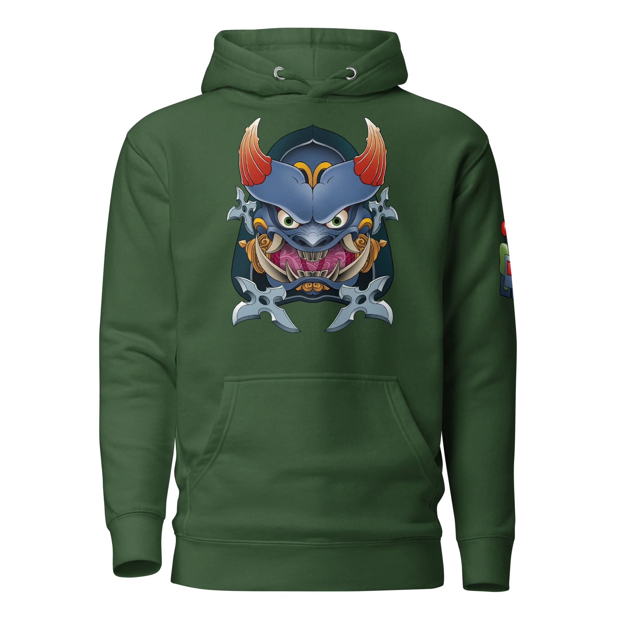 Ninja Master Bomber Hoodie | Front Print (Unisex) - Image 14