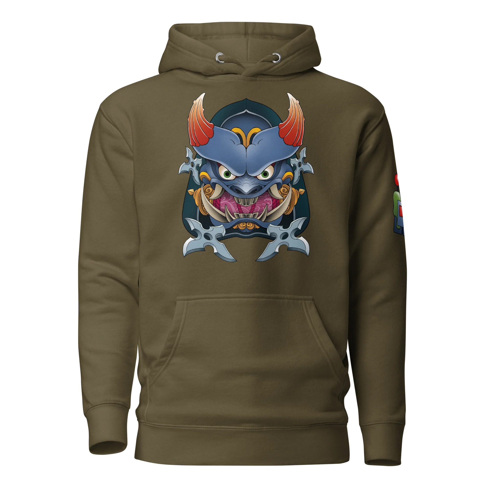 Ninja Master Bomber Hoodie | Front Print (Unisex) - Image 16