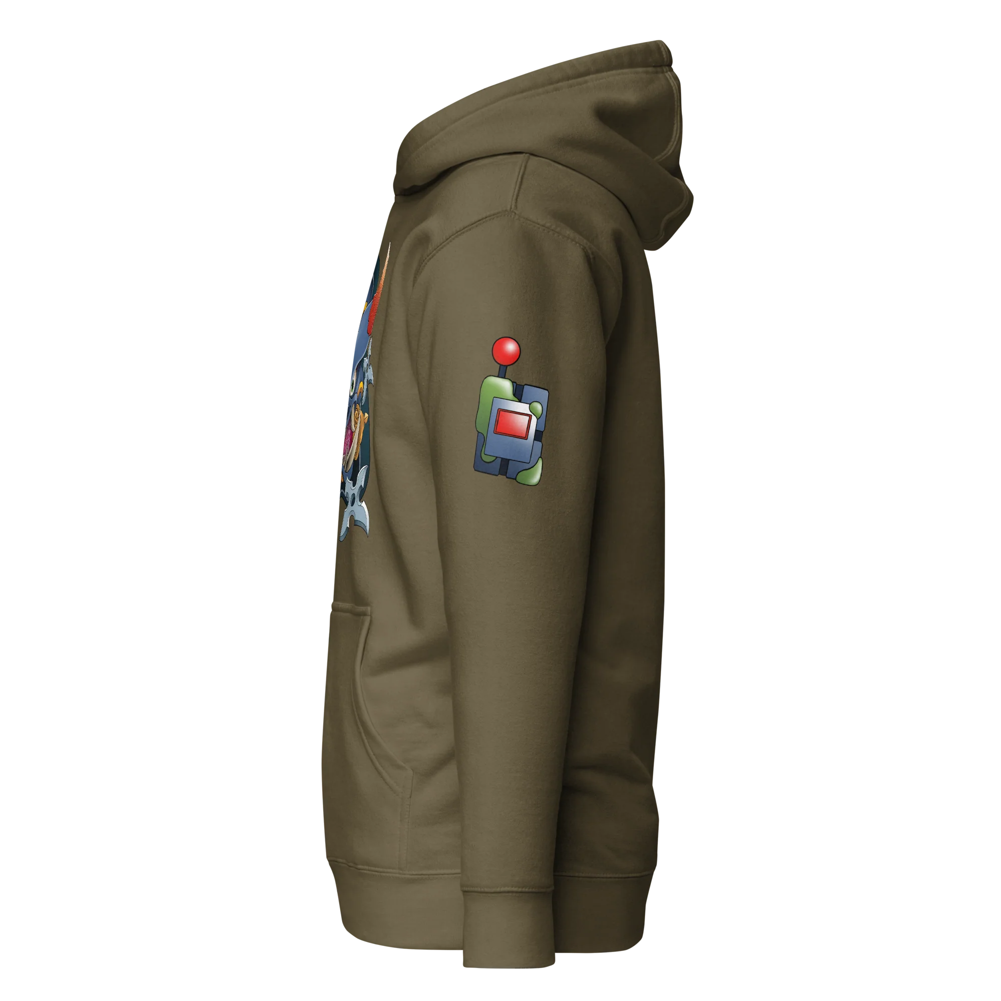 Ninja Master Bomber Hoodie | Front Print (Unisex) - Image 17