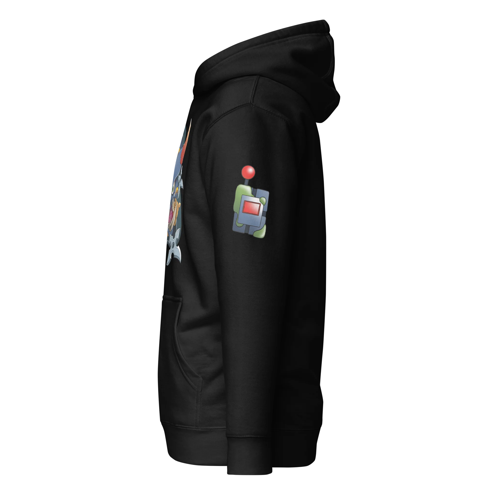 Ninja Master Bomber Hoodie | Front Print (Unisex) - Image 3