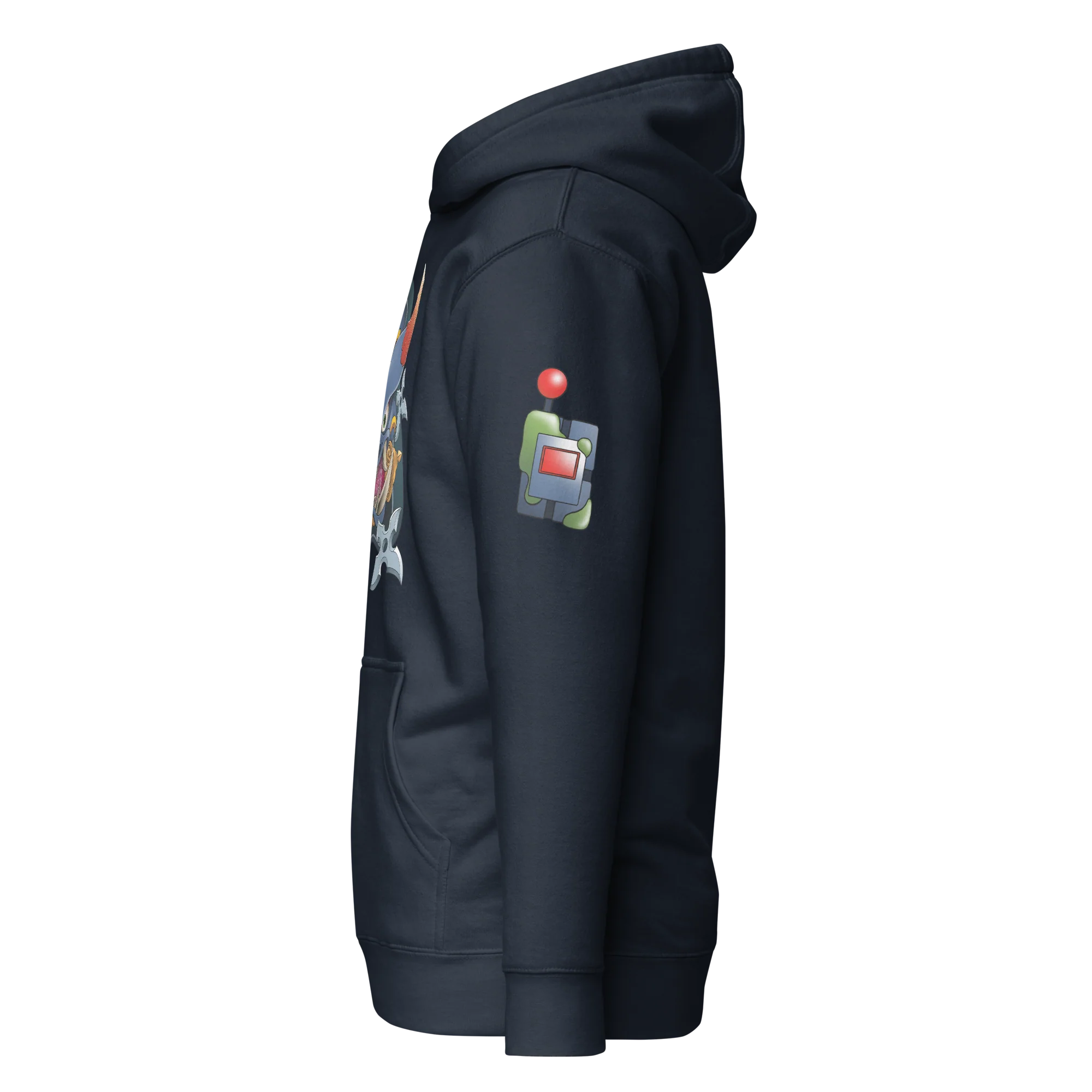 Ninja Master Bomber Hoodie | Front Print (Unisex) - Image 5