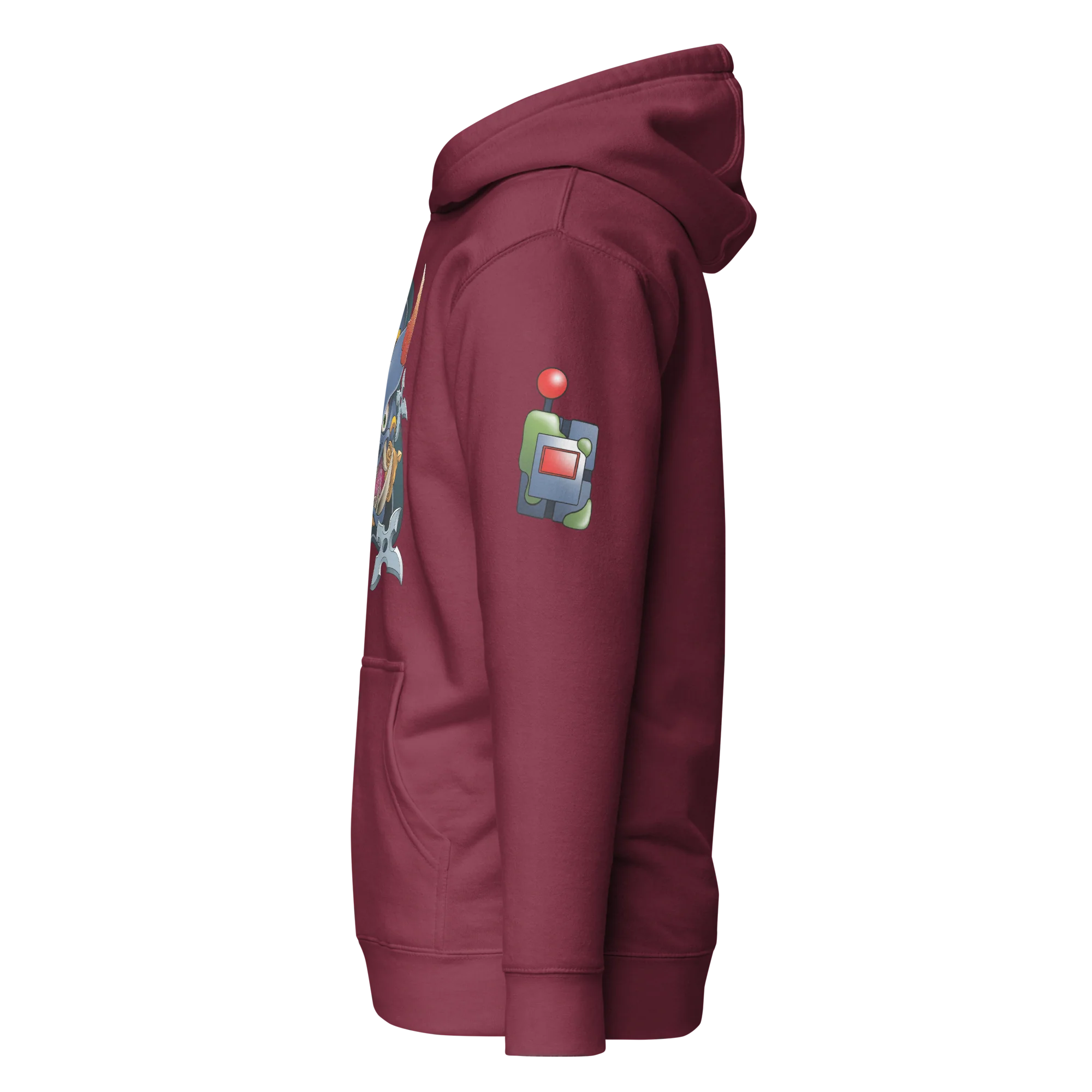 Ninja Master Bomber Hoodie | Front Print (Unisex) - Image 7