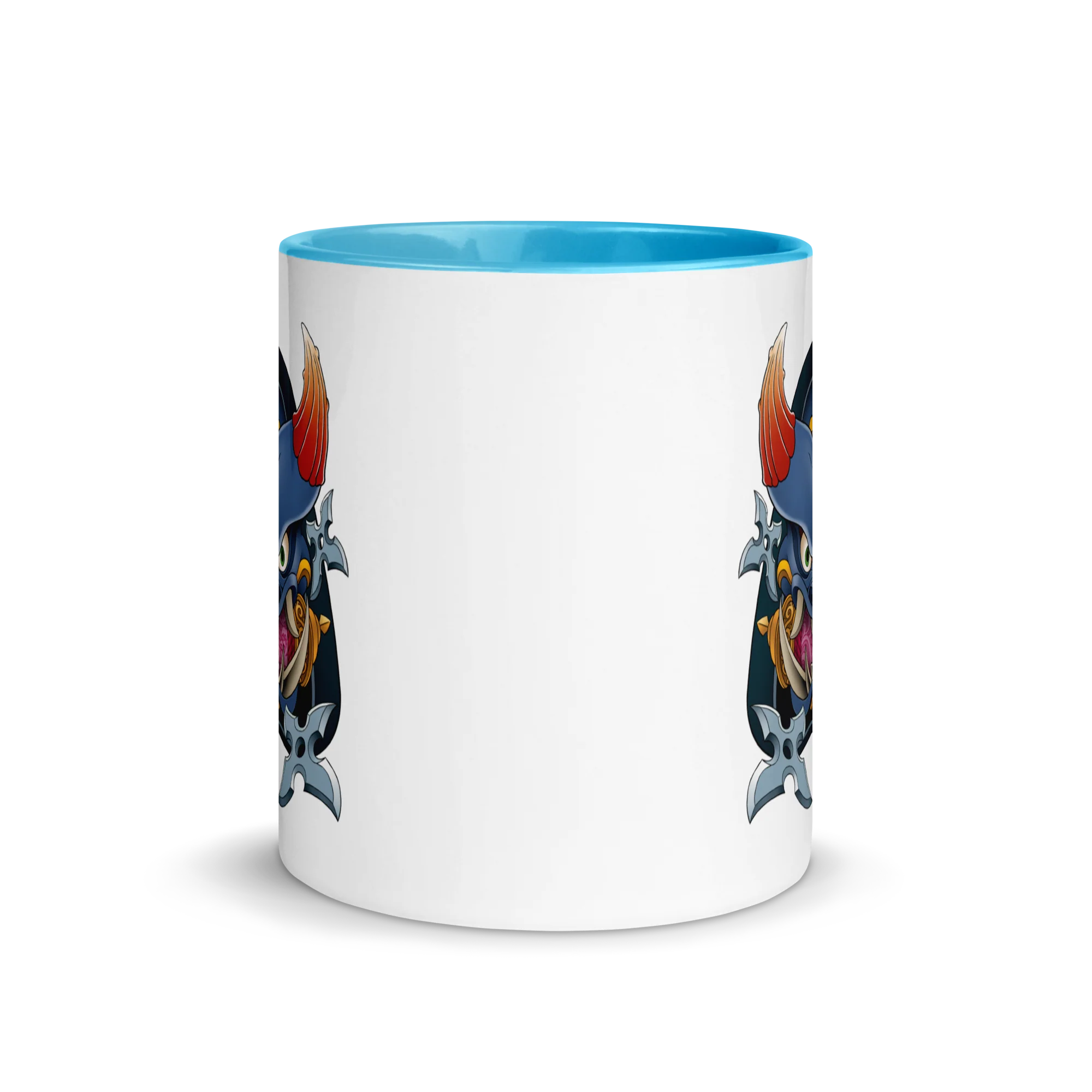 Ninja Master Bomber Mug with Color Inside - Image 11