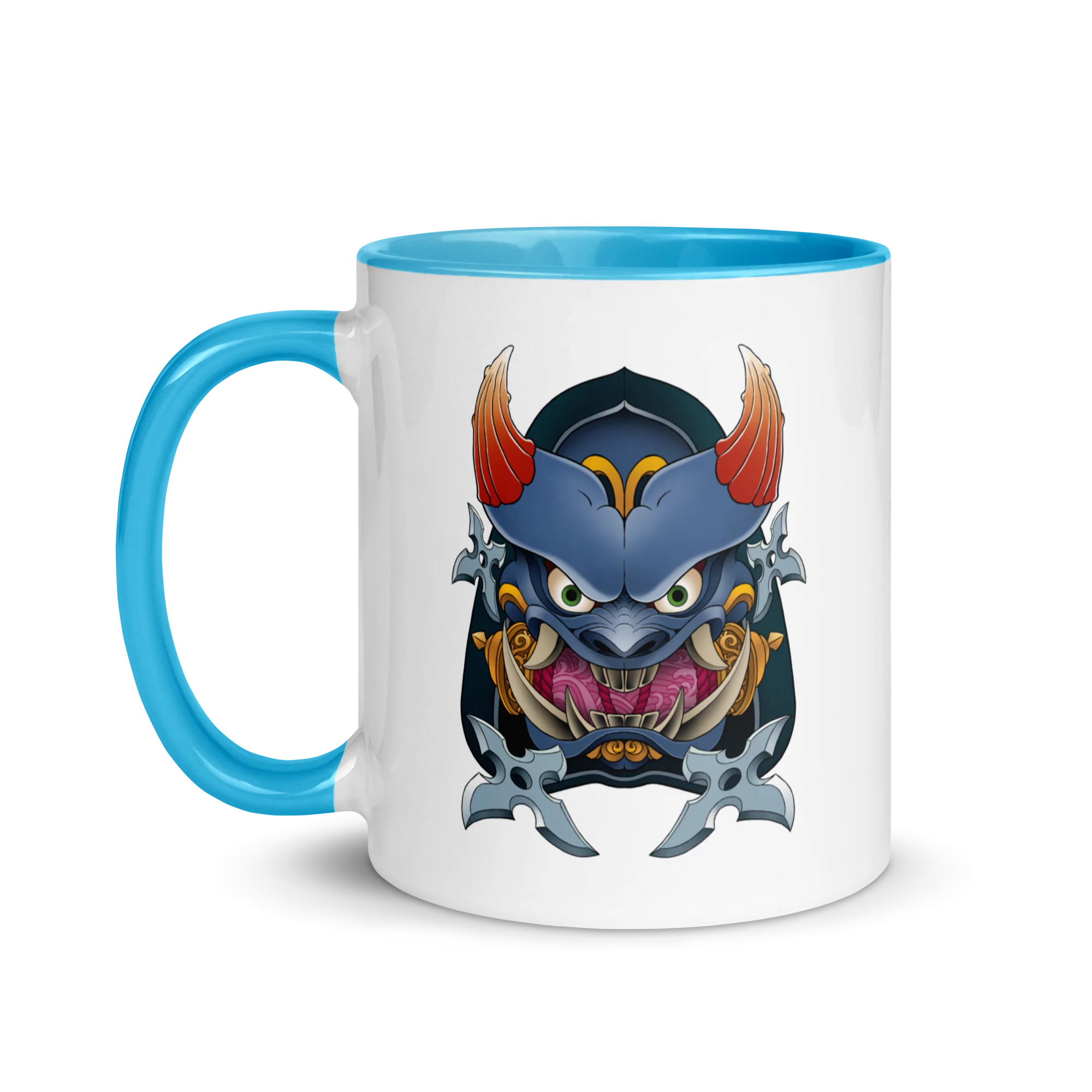 Ninja Master Bomber Mug with Color Inside - Image 12