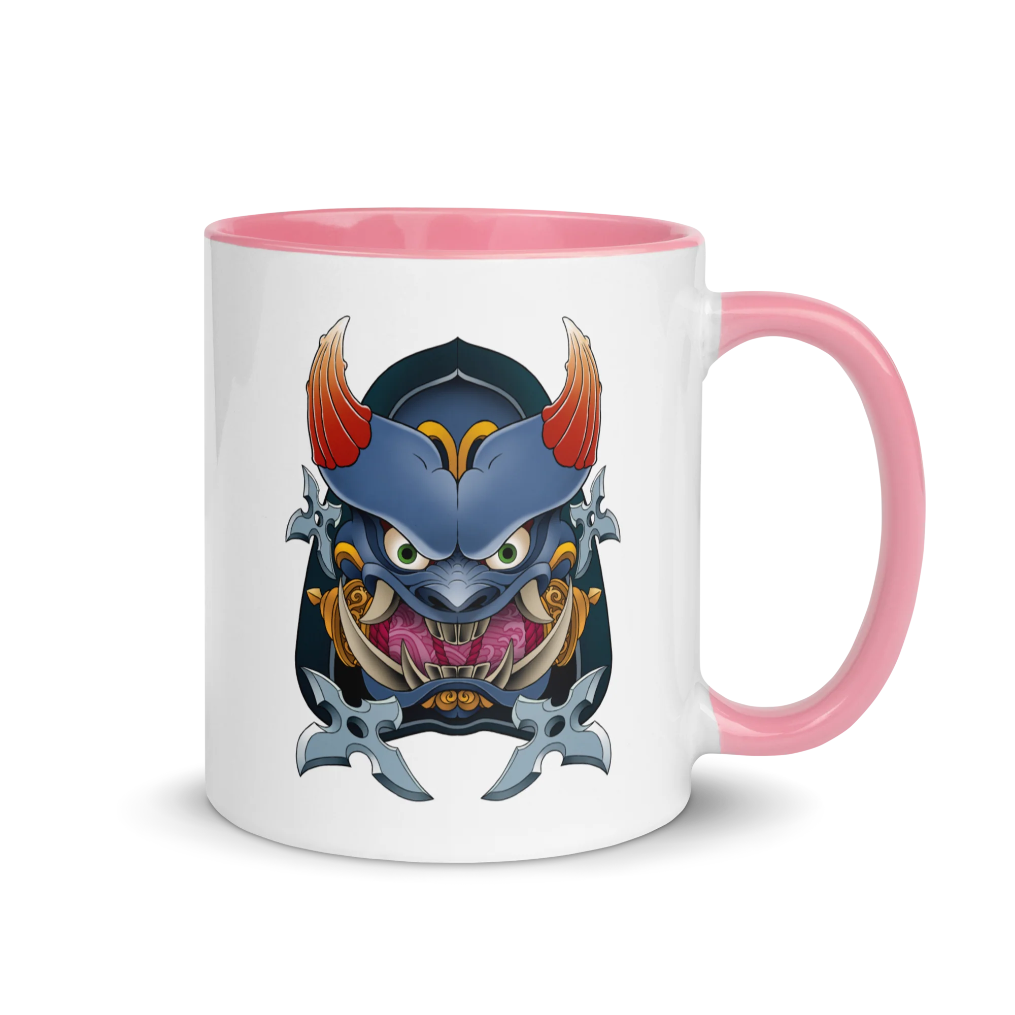Ninja Master Bomber Mug with Color Inside - Image 13