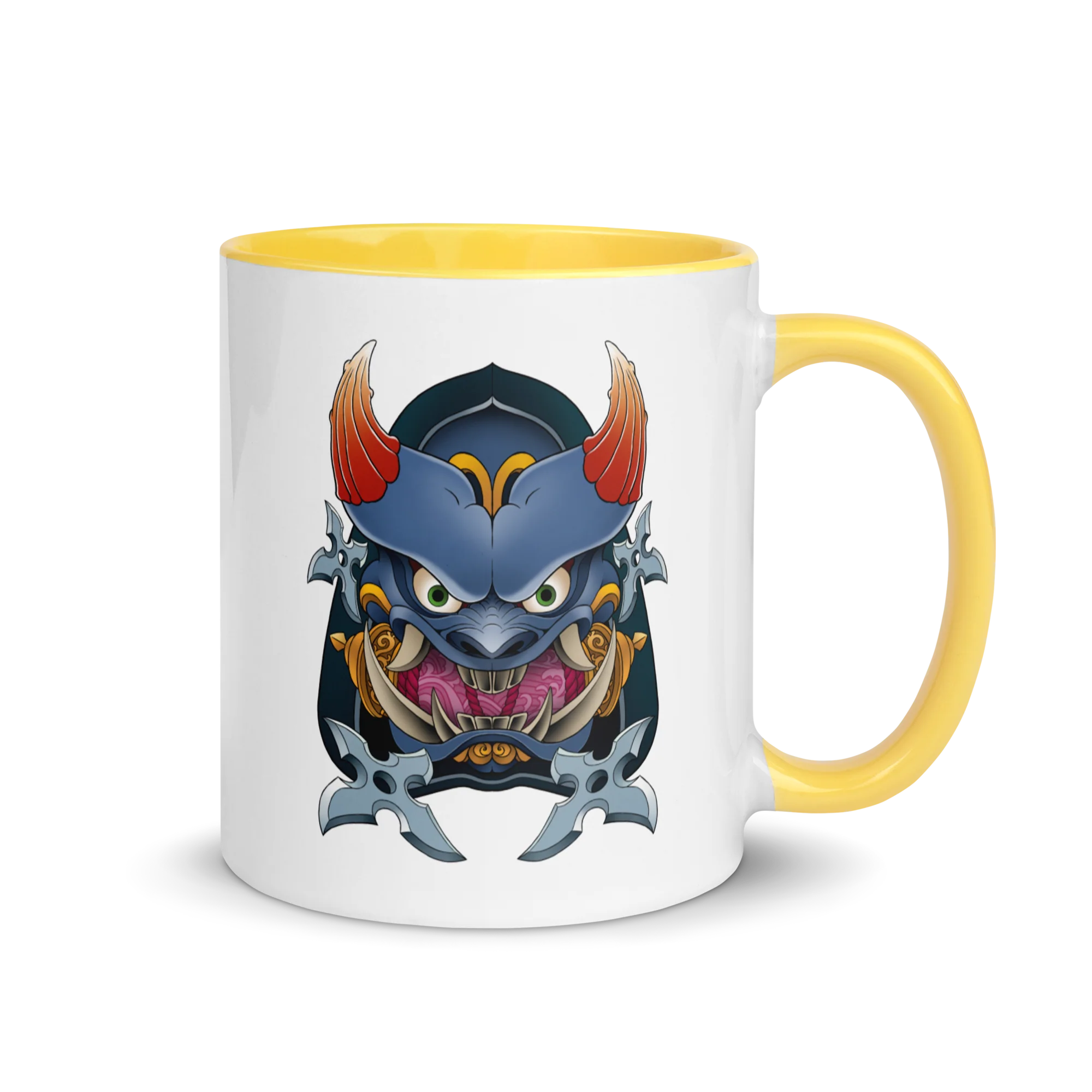 Ninja Master Bomber Mug with Color Inside - Image 16