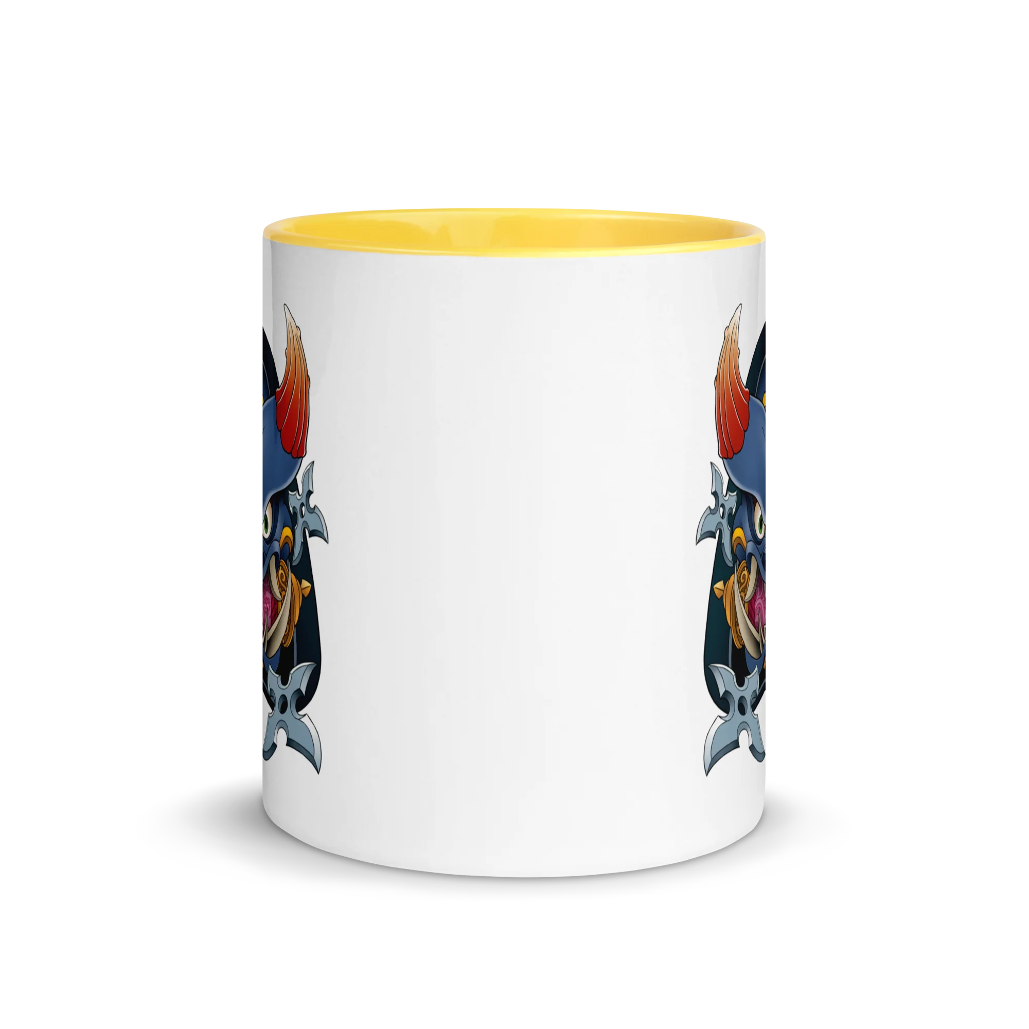 Ninja Master Bomber Mug with Color Inside - Image 17