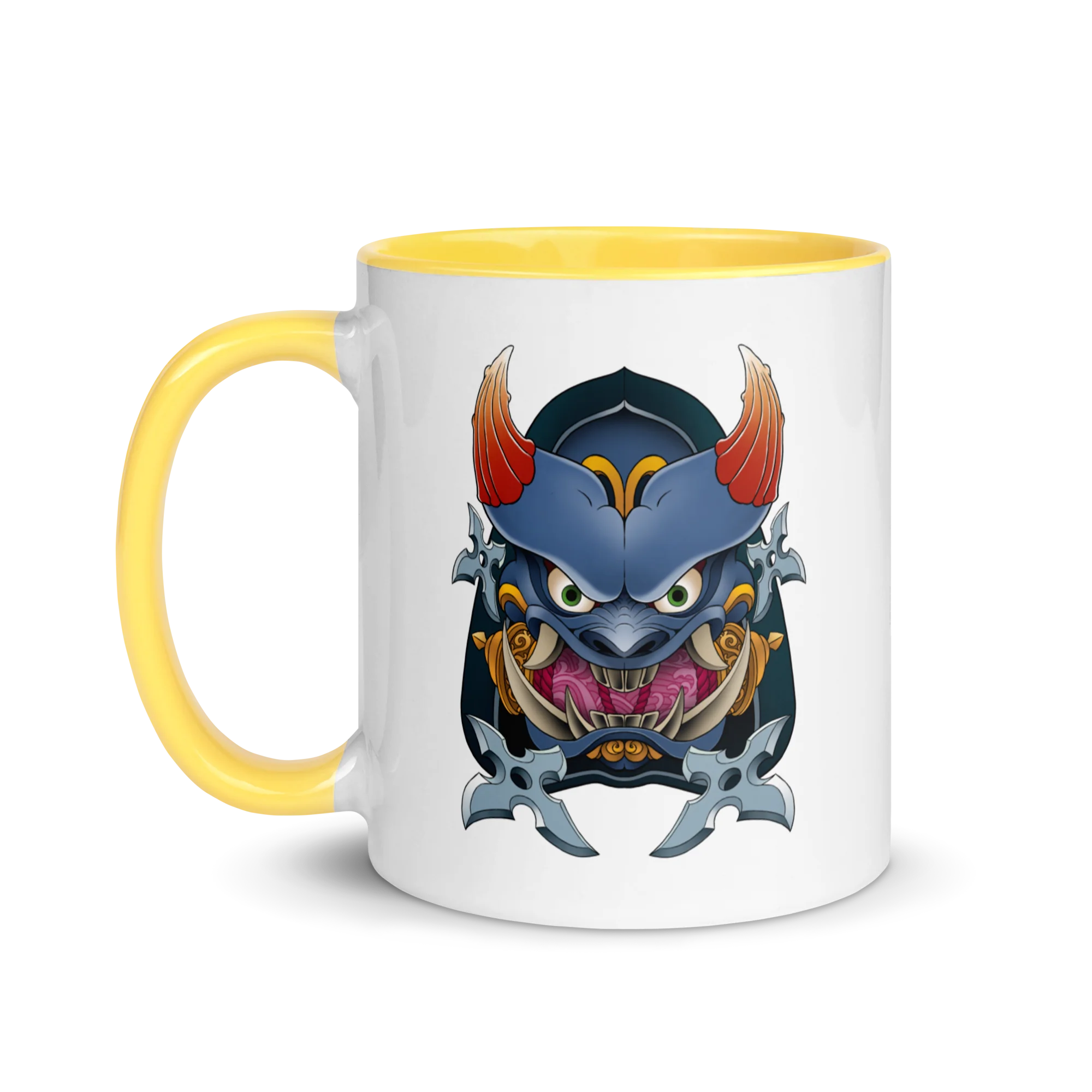 Ninja Master Bomber Mug with Color Inside - Image 18