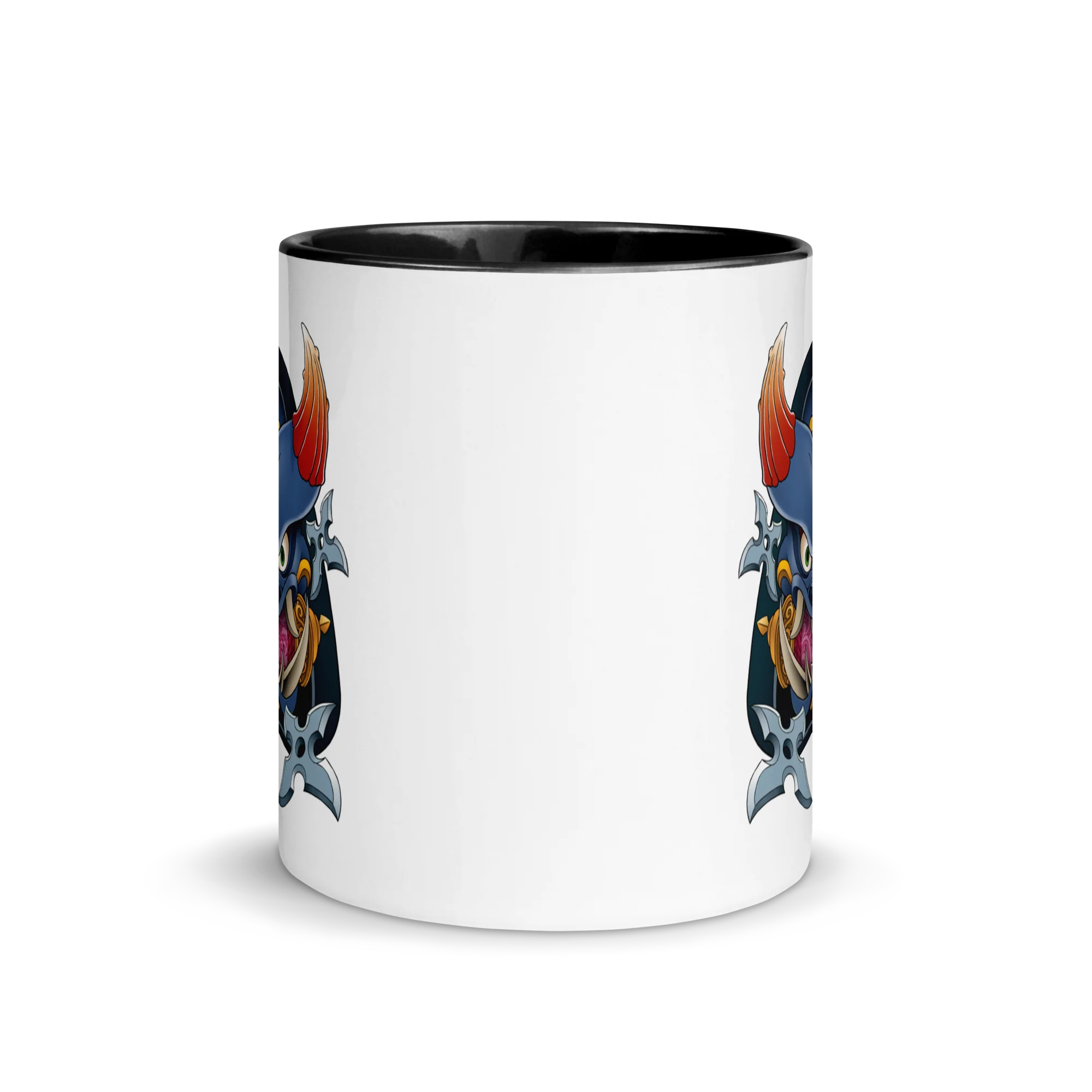 Ninja Master Bomber Mug with Color Inside - Image 3