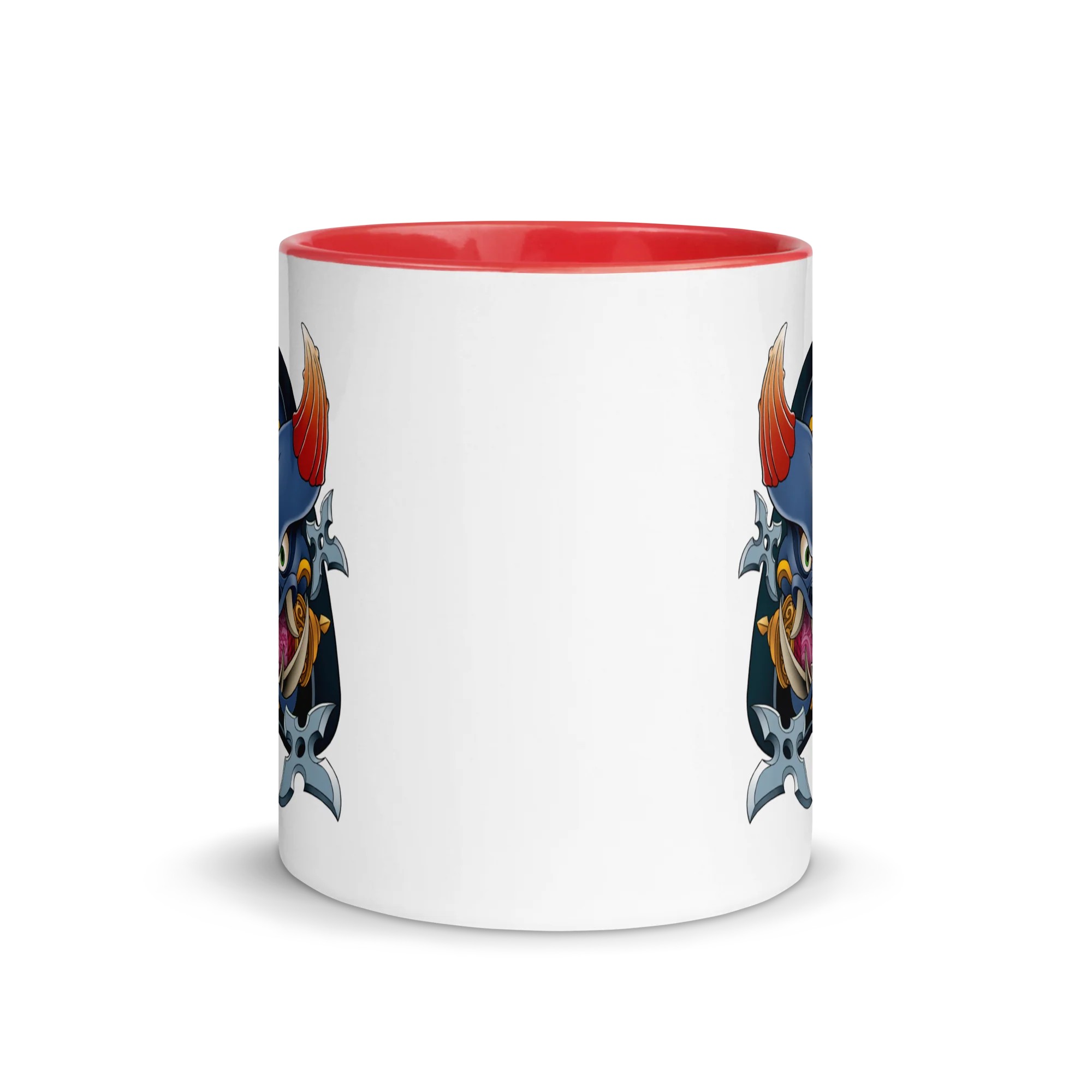 Ninja Master Bomber Mug with Color Inside - Image 6