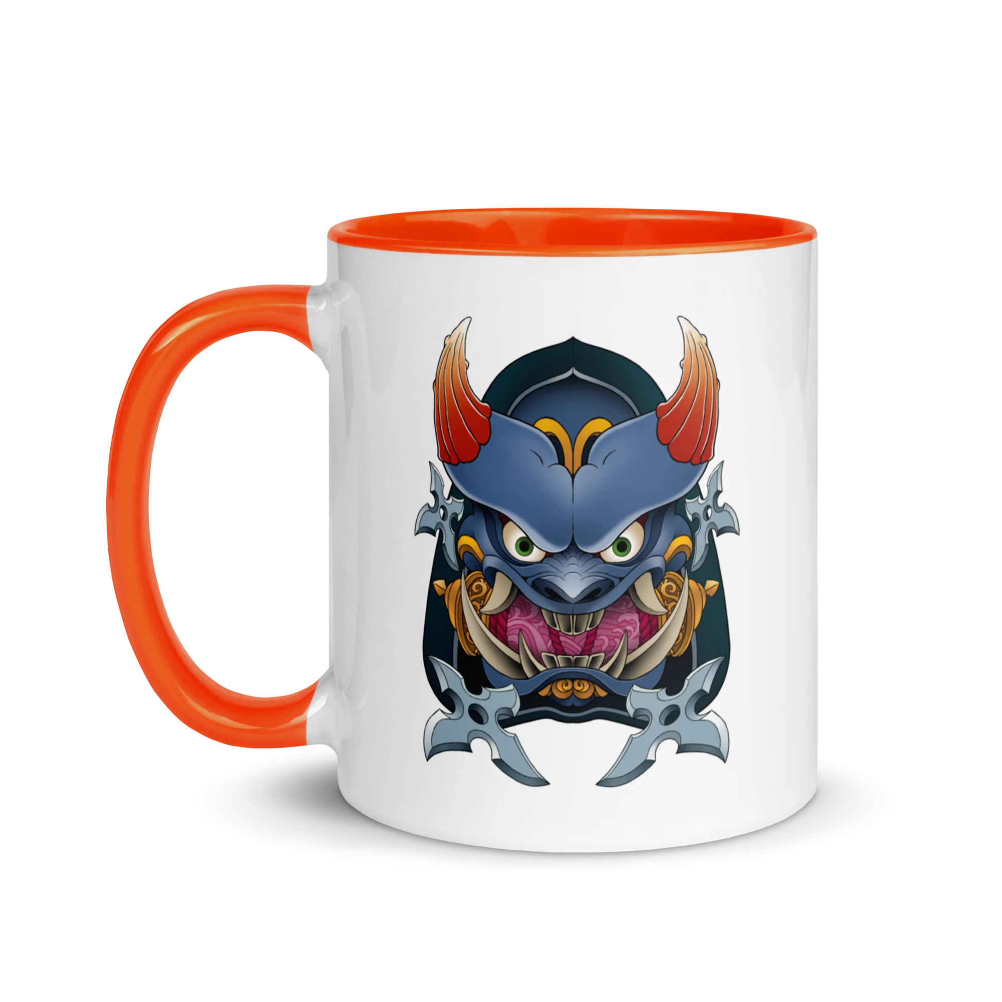 Ninja Master Bomber Mug with Color Inside - Image 9