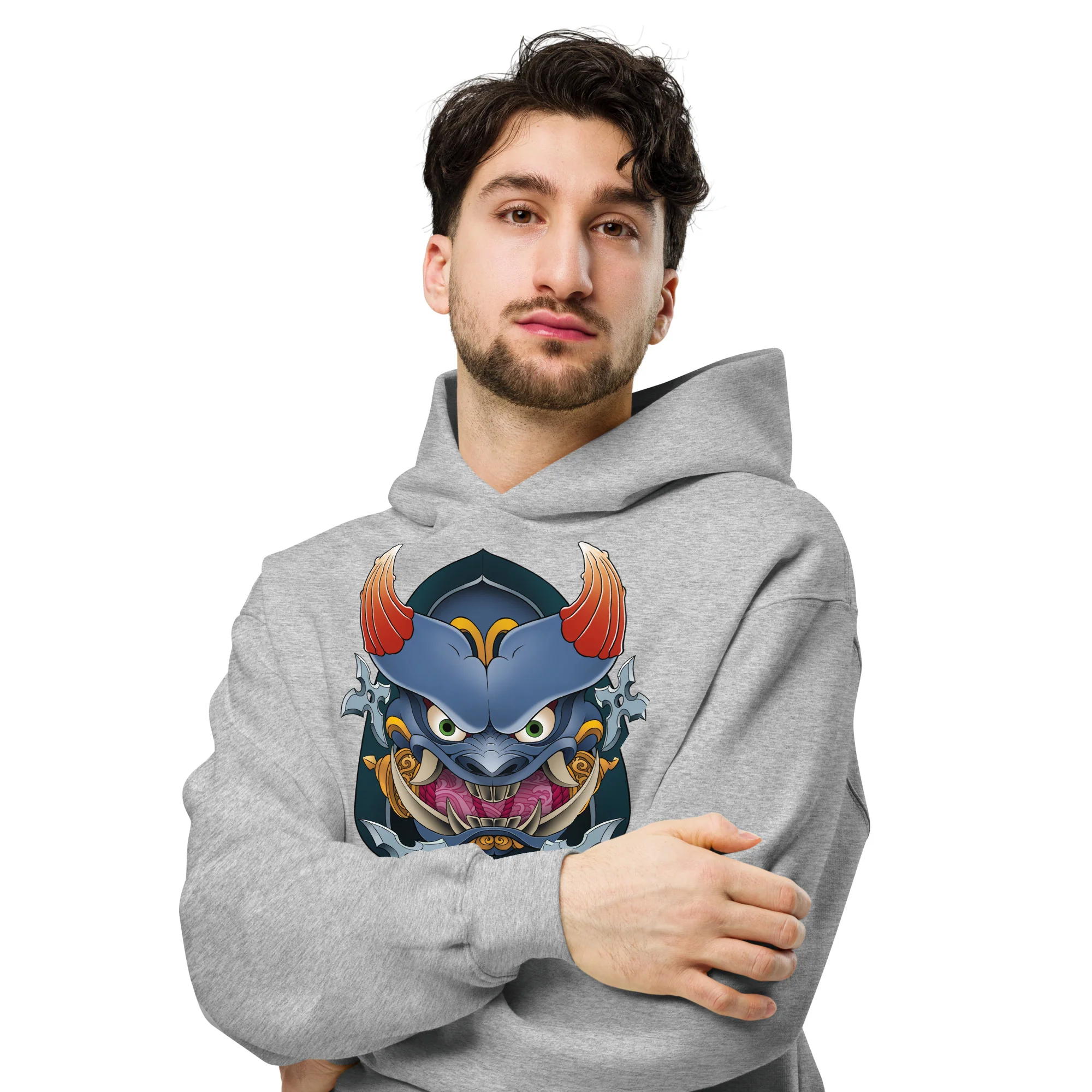 Ninja Master Bomber Premium Oversized Hoodie (Unisex) - Image 4