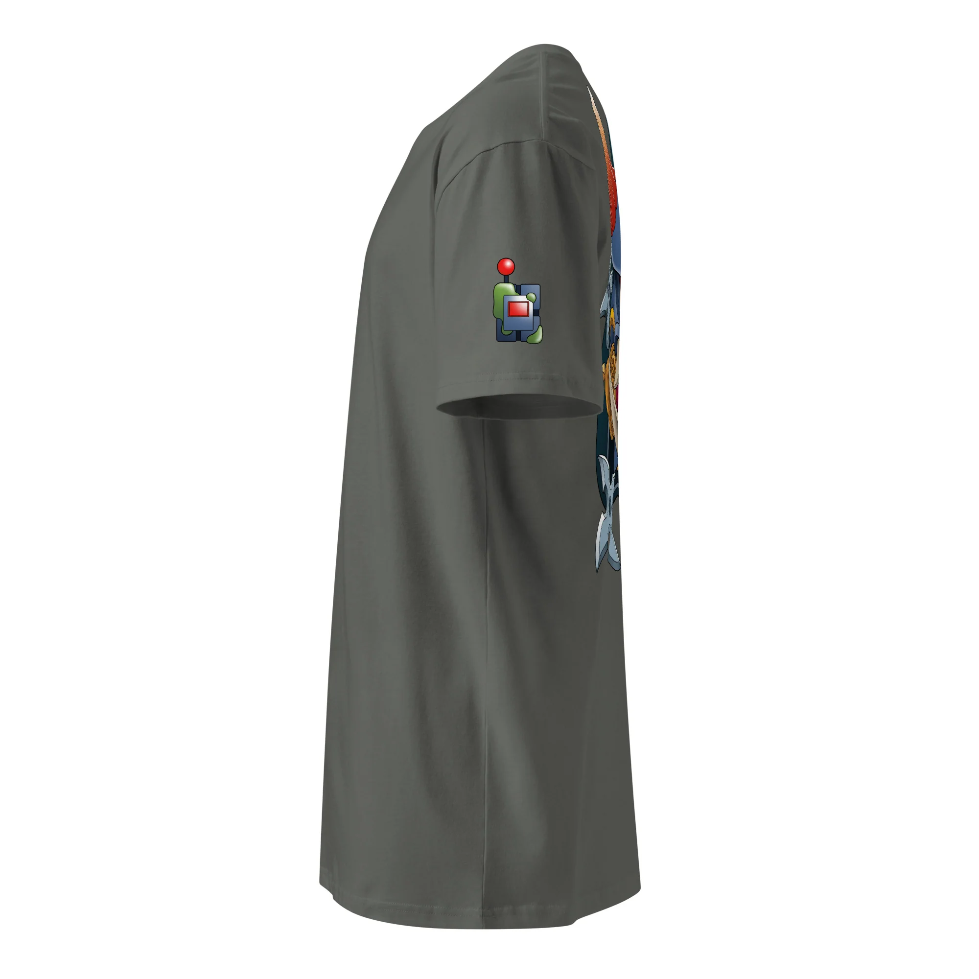 Ninja Master Bomber Premium Shirt - Back & Shoulder Print (Unisex) - Image 15