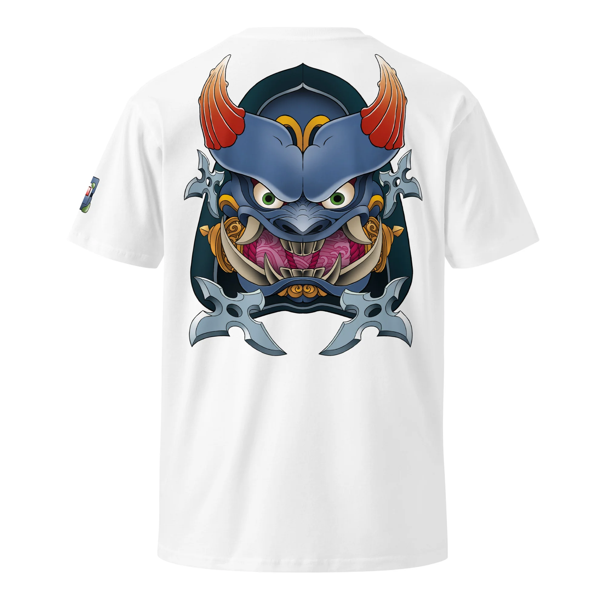 Ninja Master Bomber Premium Shirt - Back & Shoulder Print (Unisex) - Image 23