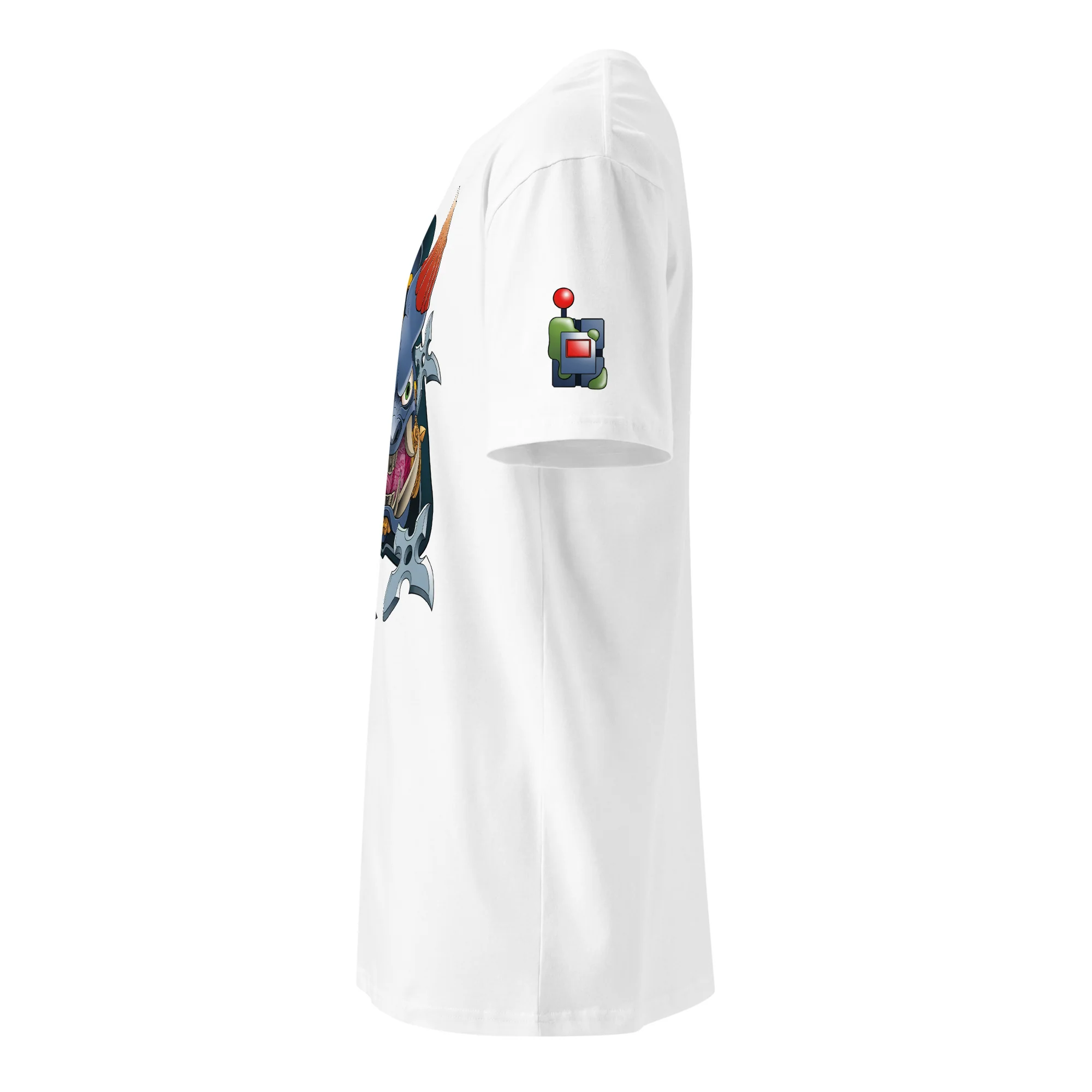 Ninja Master Bomber Premium Shirt - Front & Shoulder Print (Unisex) - Image 22