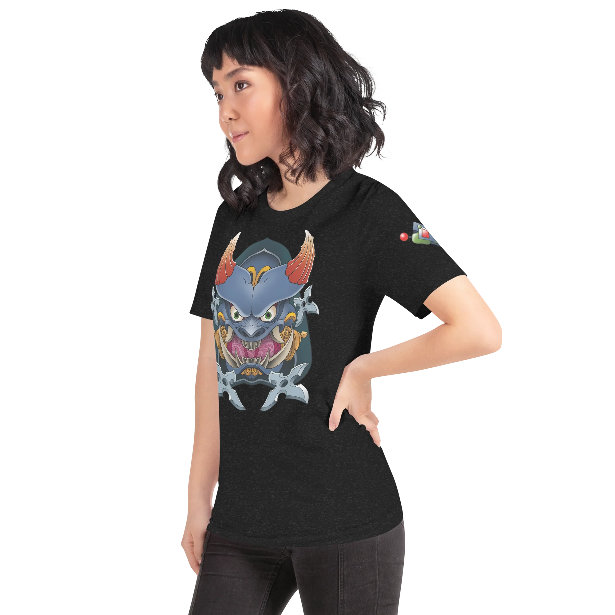 Ninja Master Bomber Shirt | Front/Shoulder Print (Unisex) - Image 2