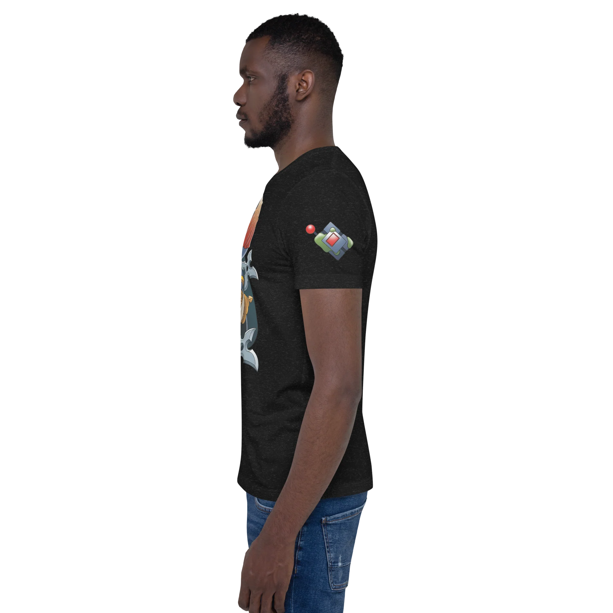 Ninja Master Bomber Shirt | Front/Shoulder Print (Unisex) - Image 4