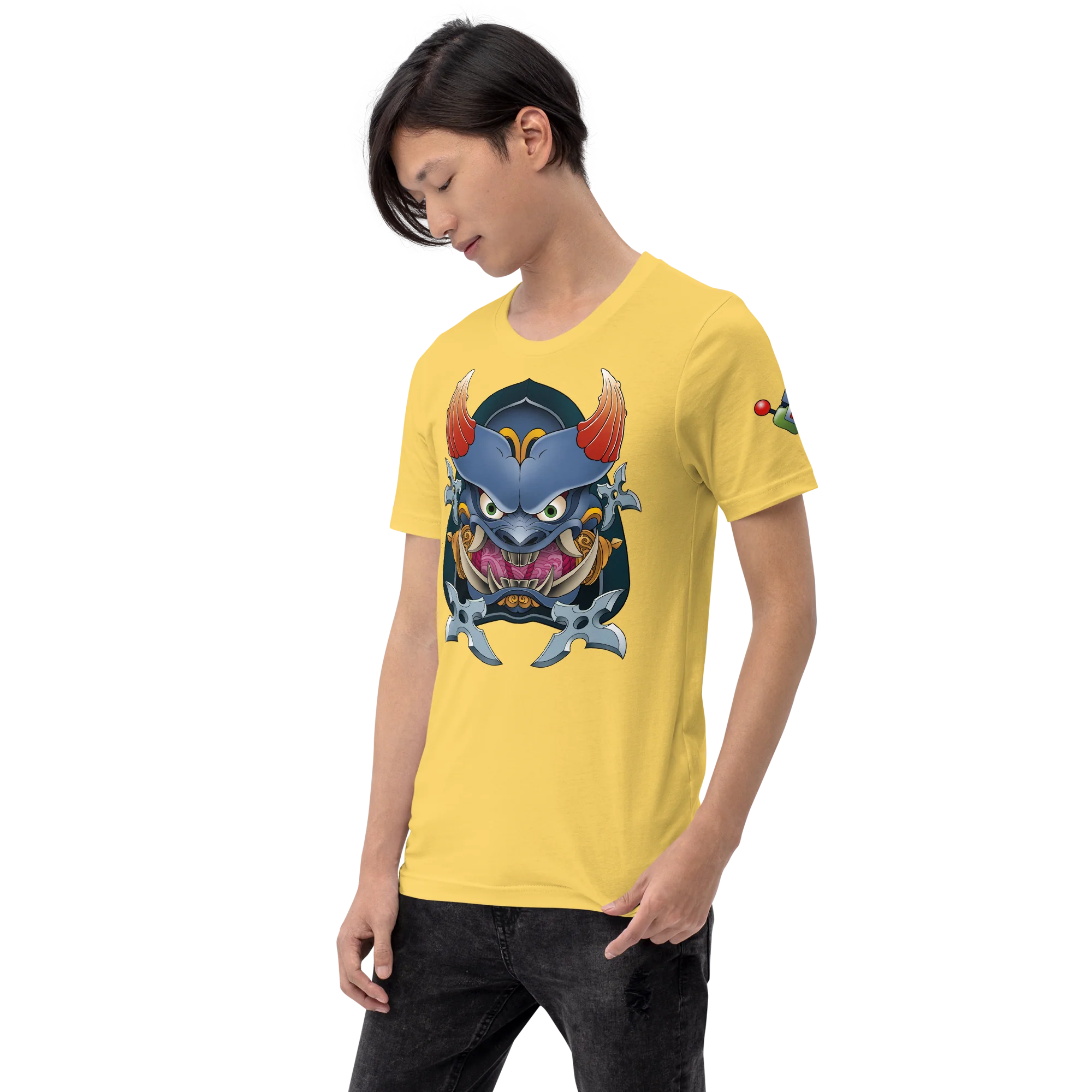 Ninja Master Bomber Shirt | Front/Shoulder Print (Unisex) - Image 8