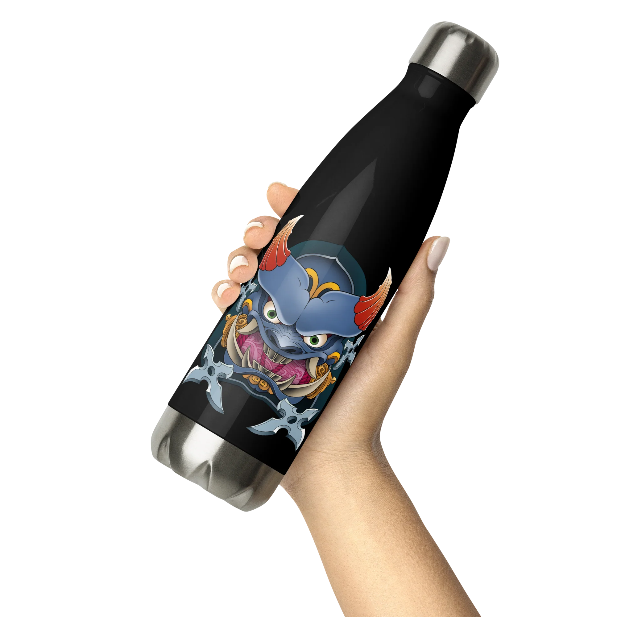 Ninja Master Bomber Stainless Steel Water Bottle - Image 3