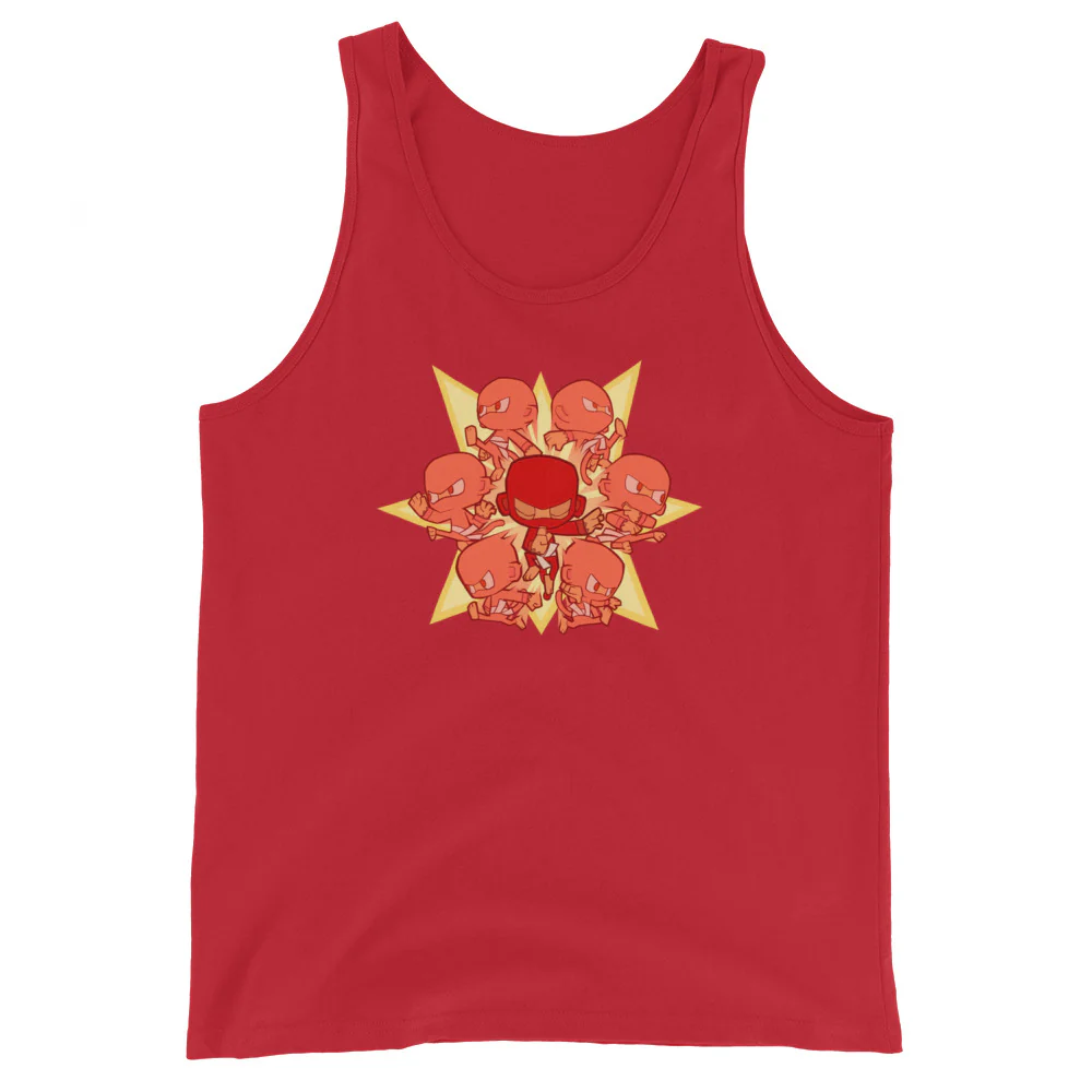 Ninja Monkey Tank Top (Unisex) - Image 3