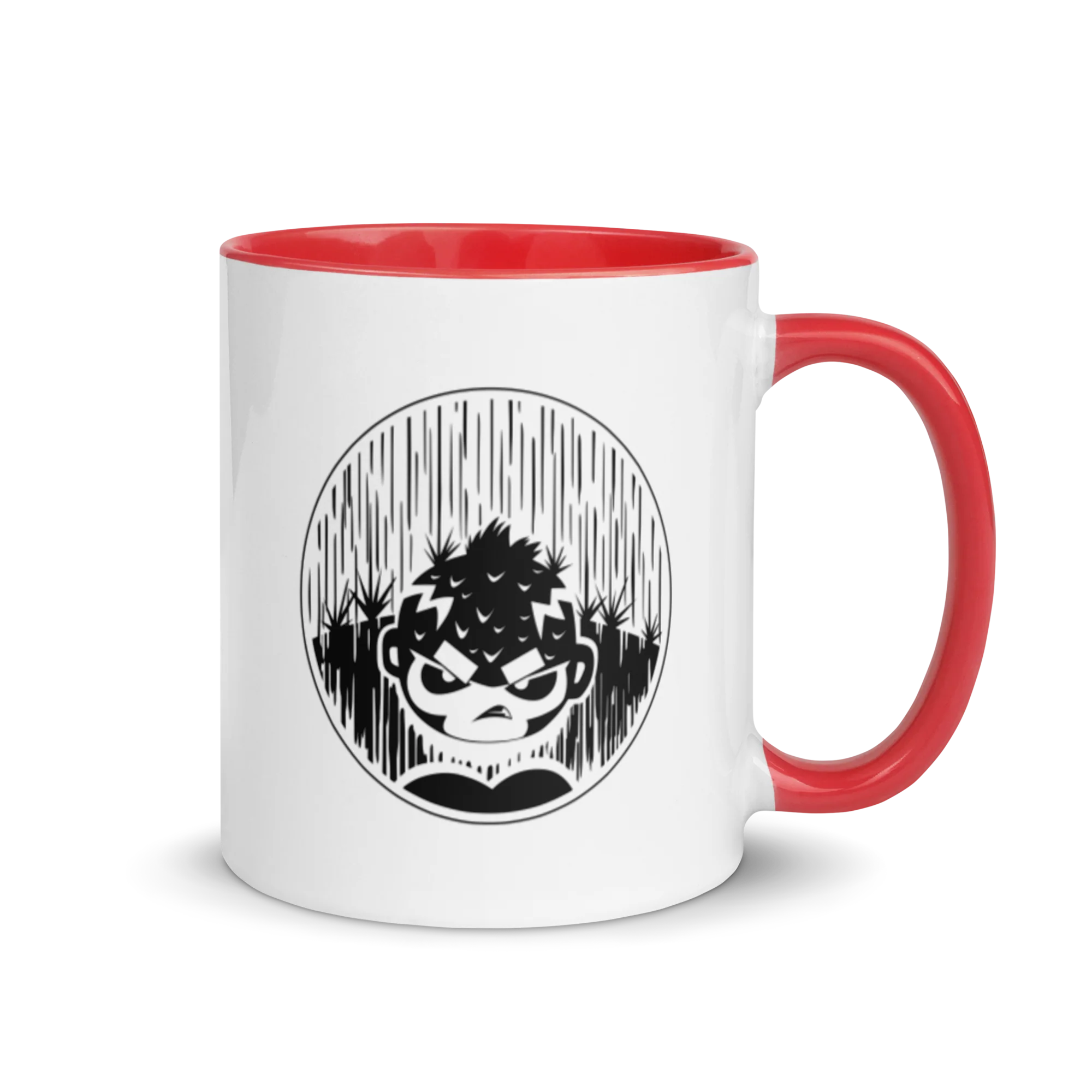 Pat Fusty Mug with Color Inside - Image 4