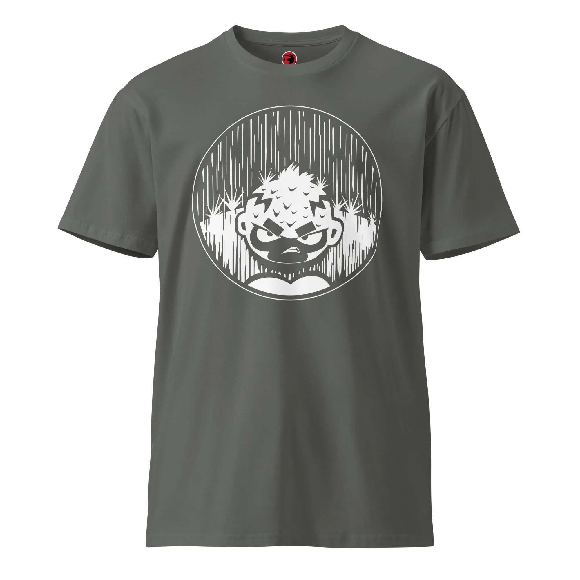 Pat Fusty Premium Shirt - Dark (Unisex) - Image 11