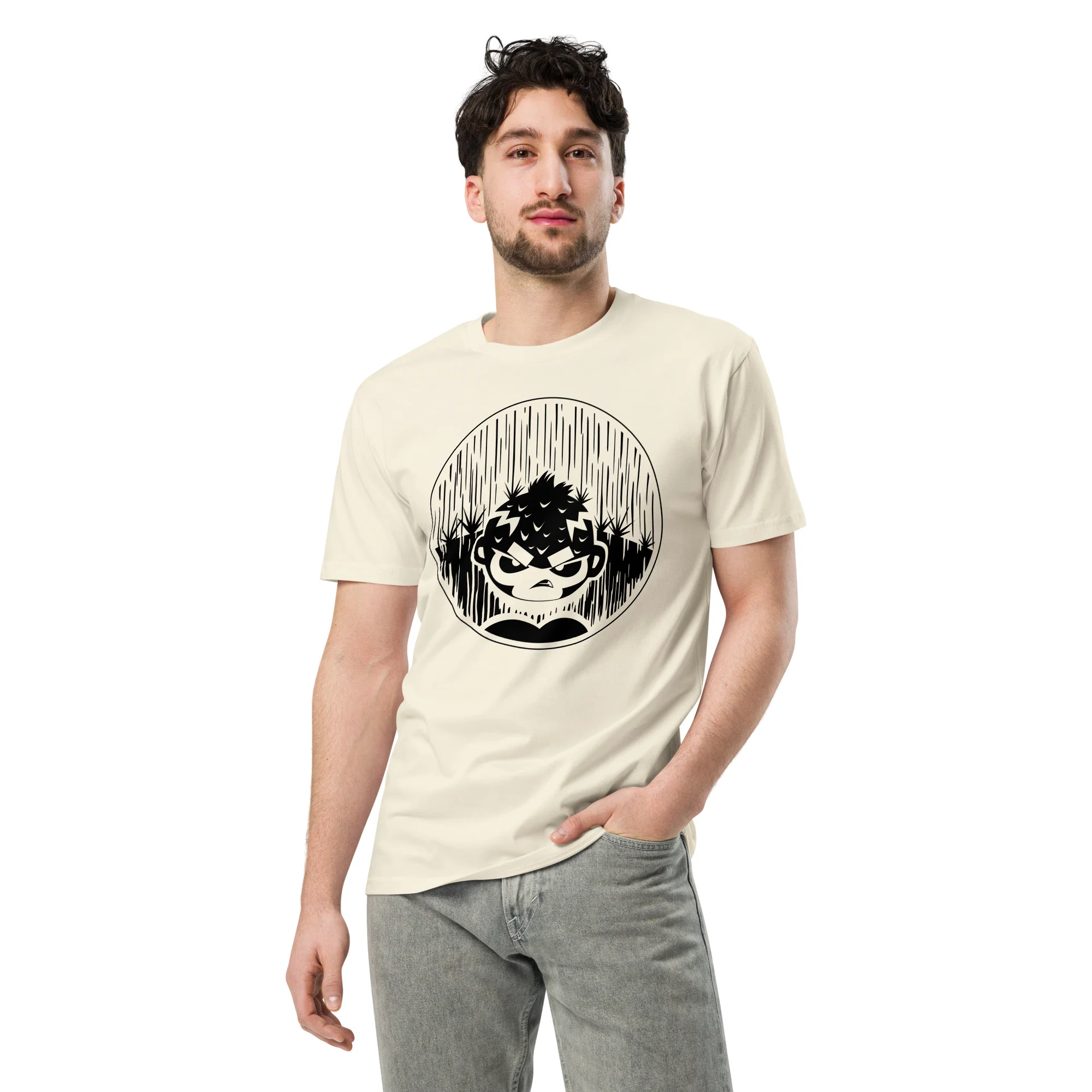 Pat Fusty Premium Shirt - Light (Unisex) - Image 11