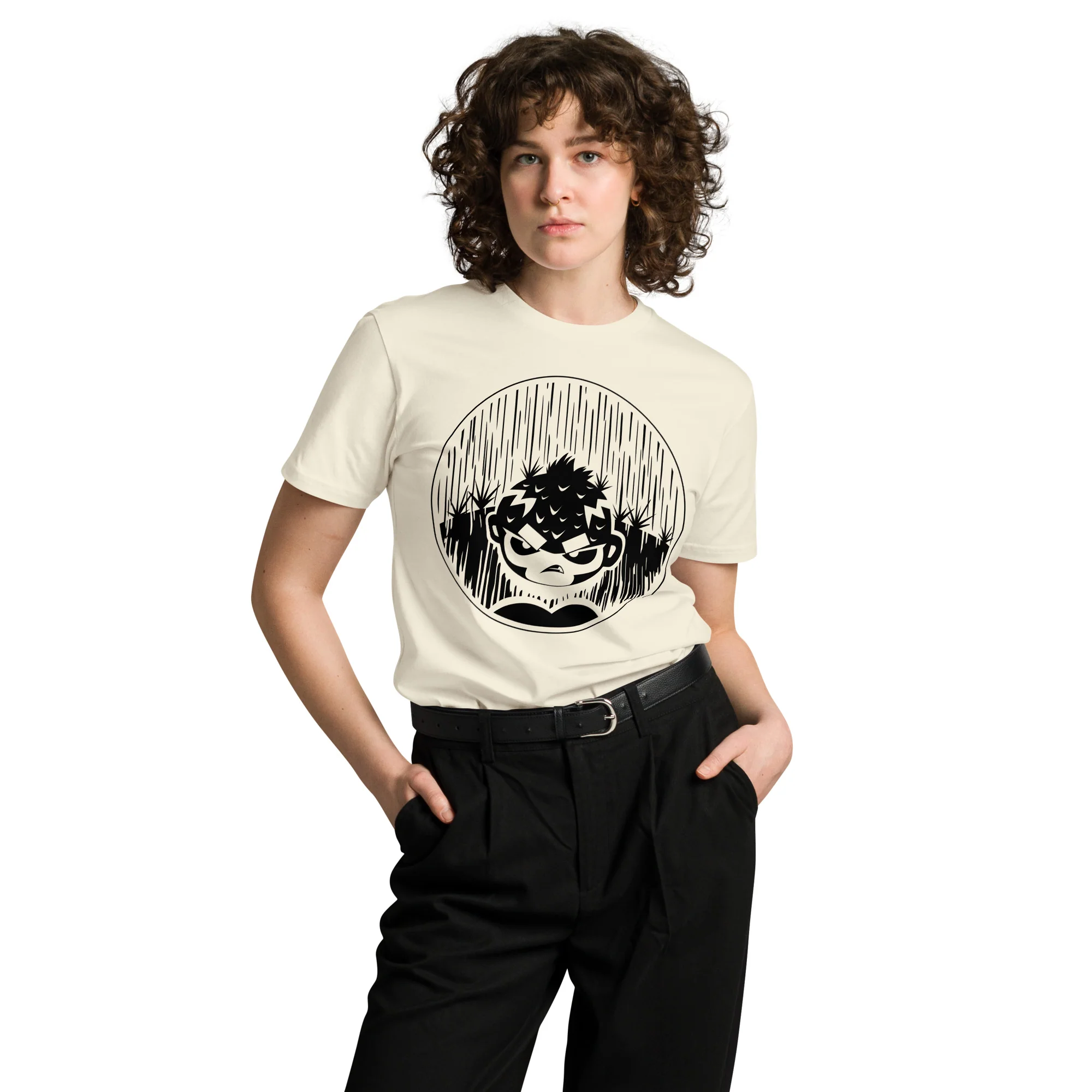 Pat Fusty Premium Shirt - Light (Unisex) - Image 9