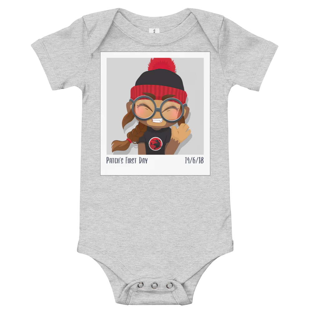 Patch's First Day Baby Bodysuit - Image 3