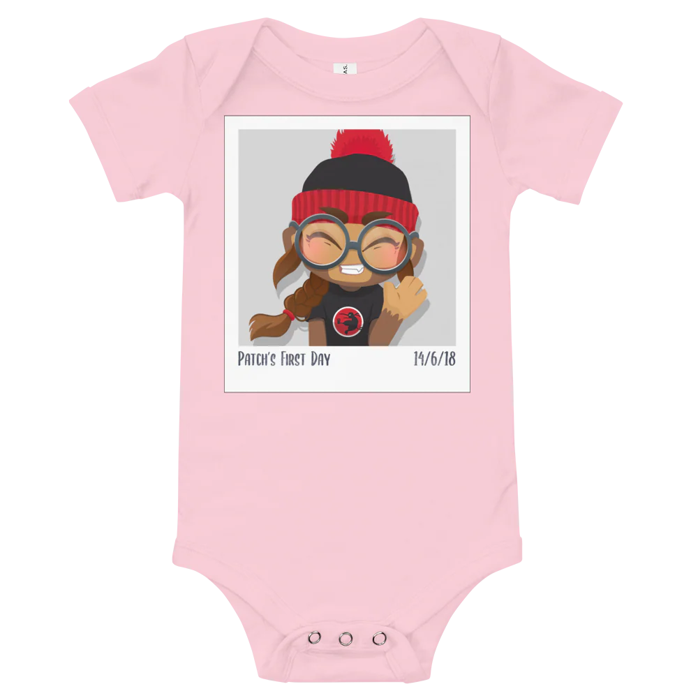 Patch's First Day Baby Bodysuit - Image 4