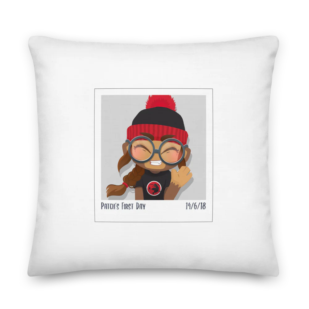 Patch's First Day Premium Pillow - Image 5