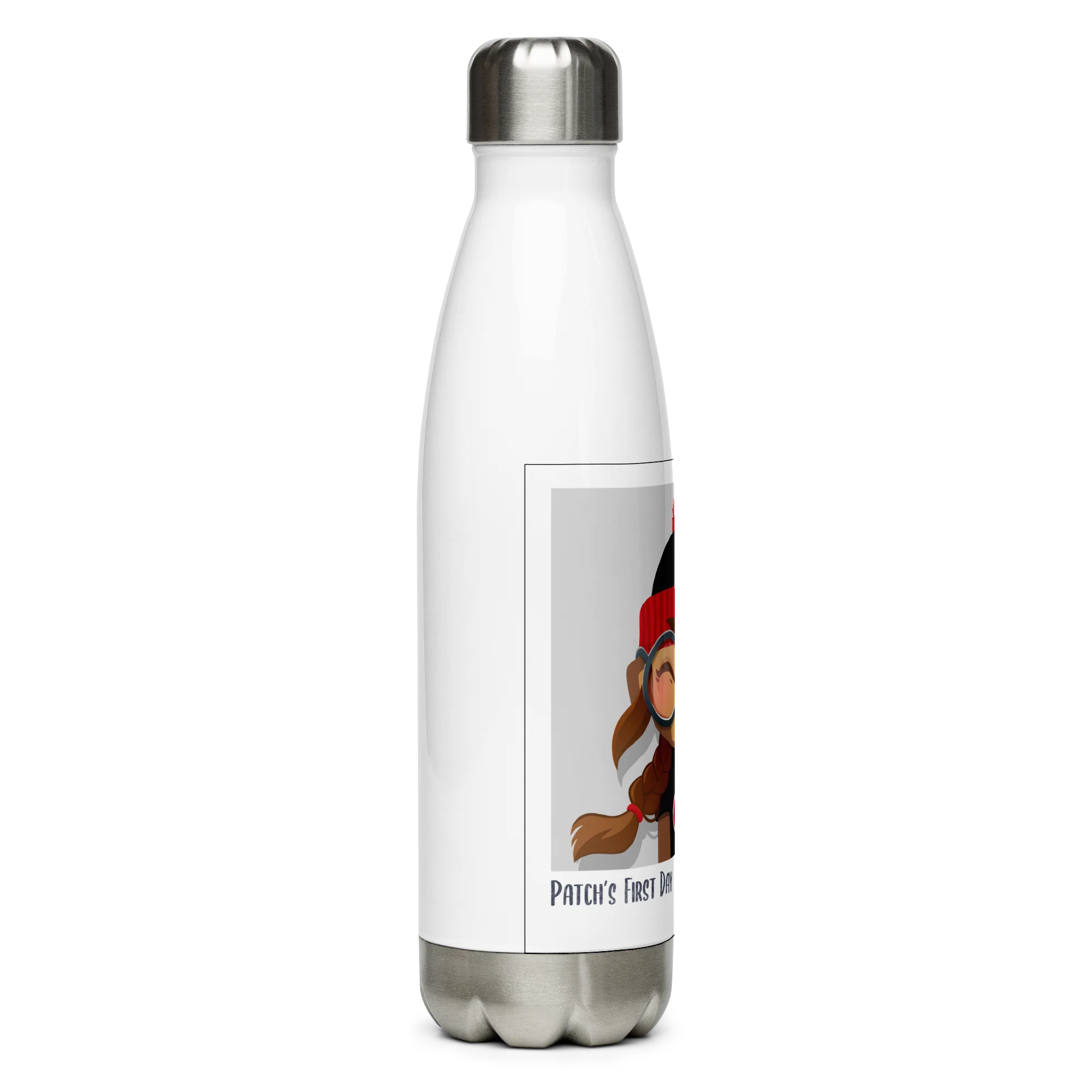 Patch's First Day Stainless Steel Water Bottle - Image 2