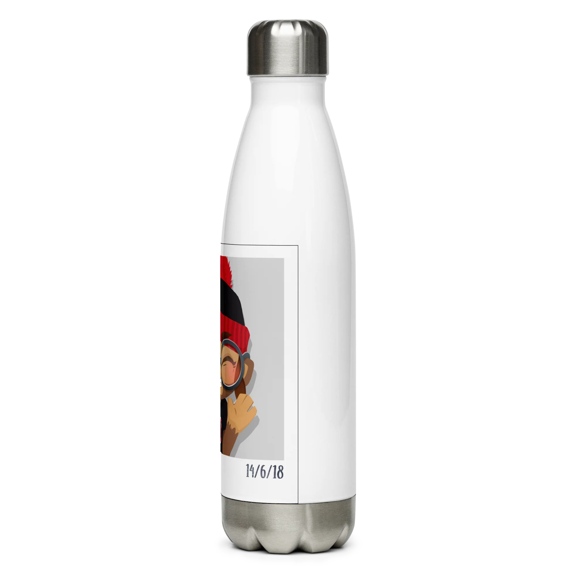 Patch's First Day Stainless Steel Water Bottle - Image 3