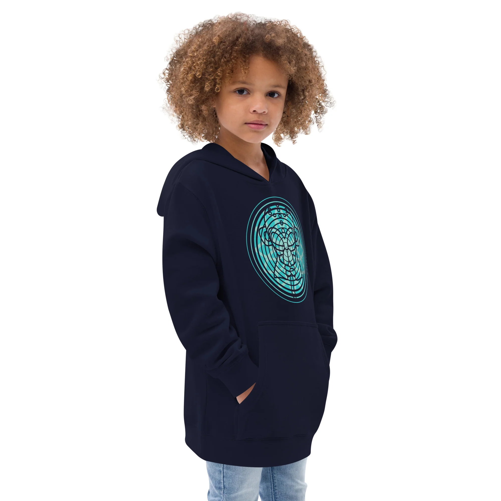 Psi Blast Wave Fleece Hoodie (Kids/Youth) - Image 3