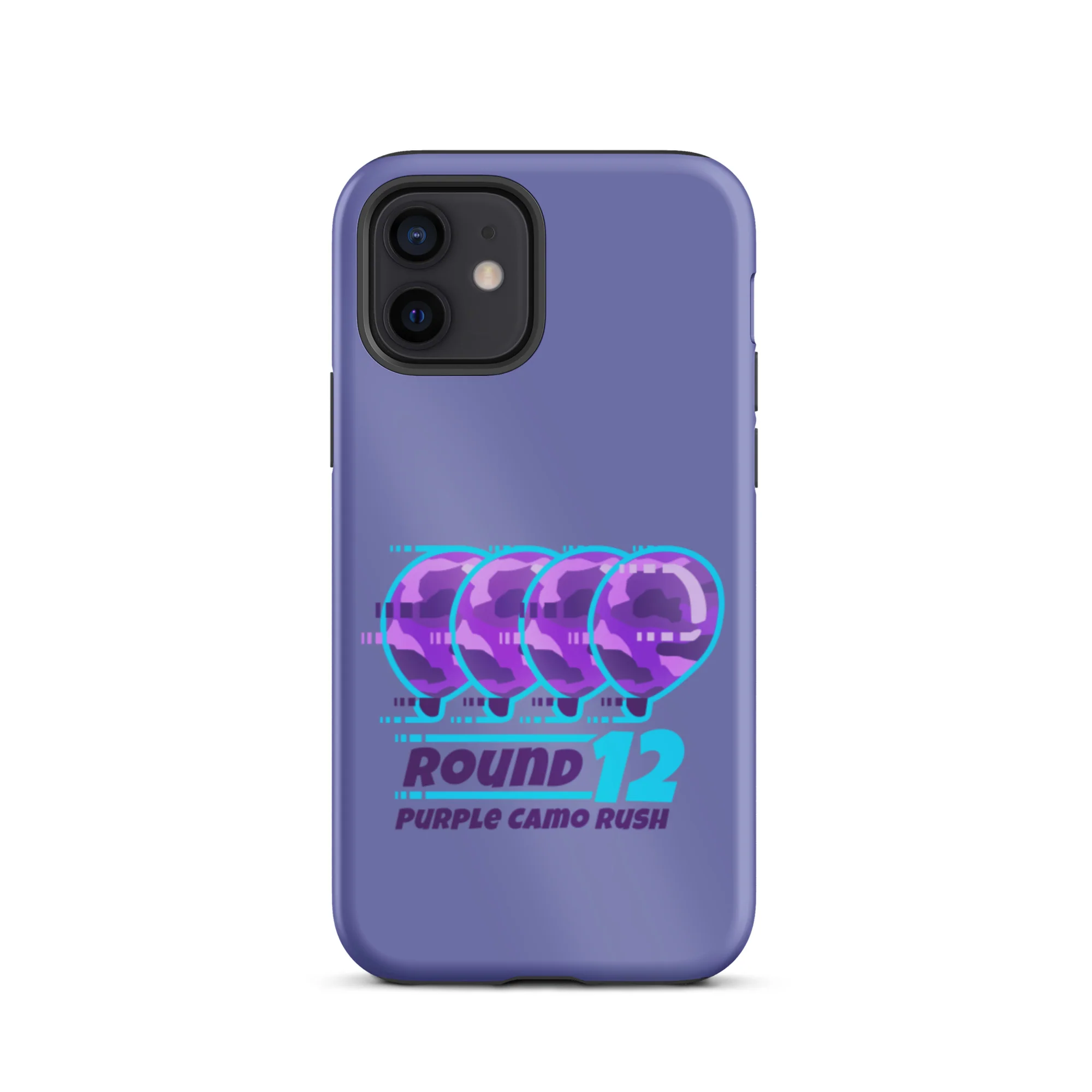 Purple Camo Rush iPhone Case (Tough) - Image 18