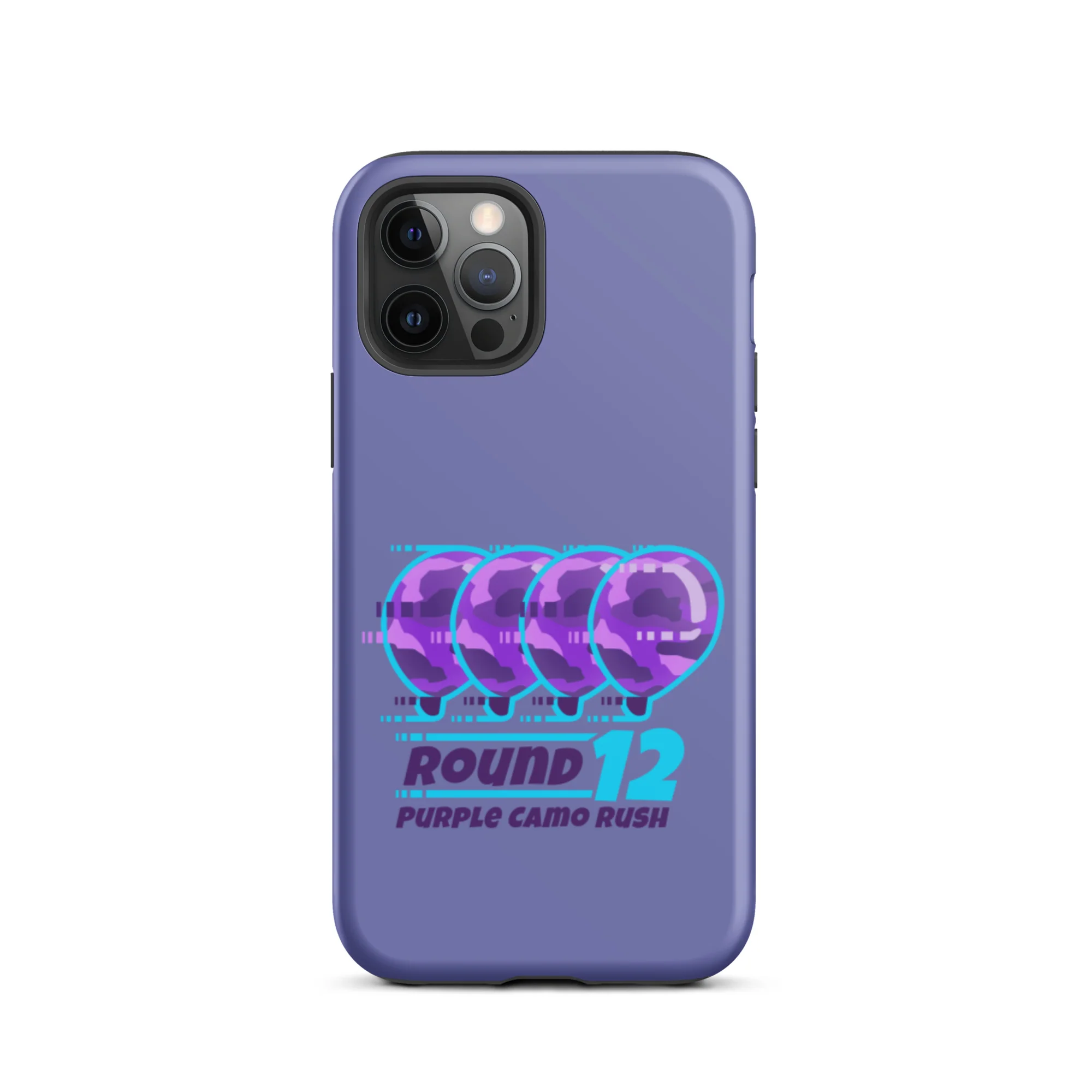 Purple Camo Rush iPhone Case (Tough) - Image 19